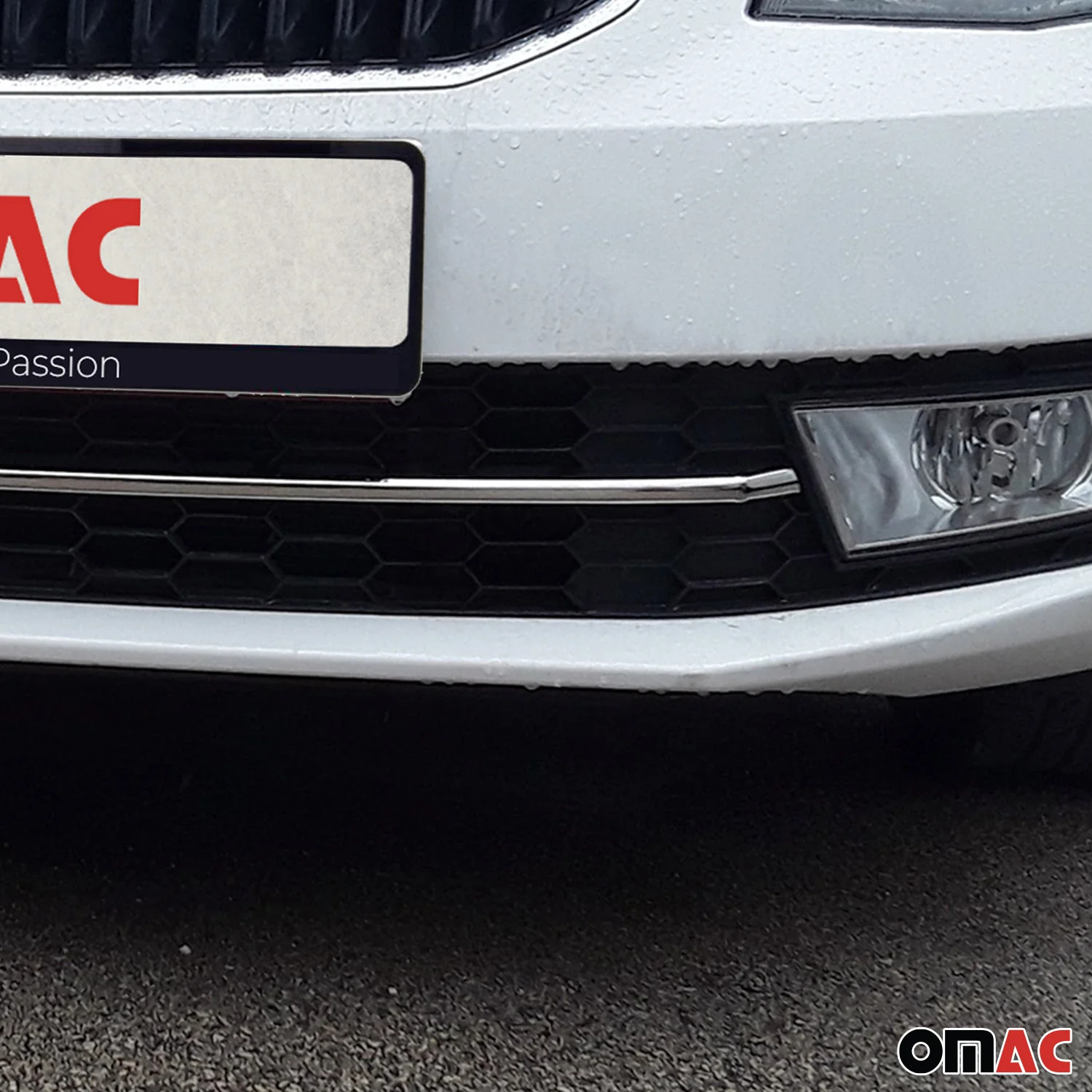 Grillleiste Kühlergrill für Skoda Octavia 3 2013-2019 Frontgrill Edelstahl Chrom - Image 3