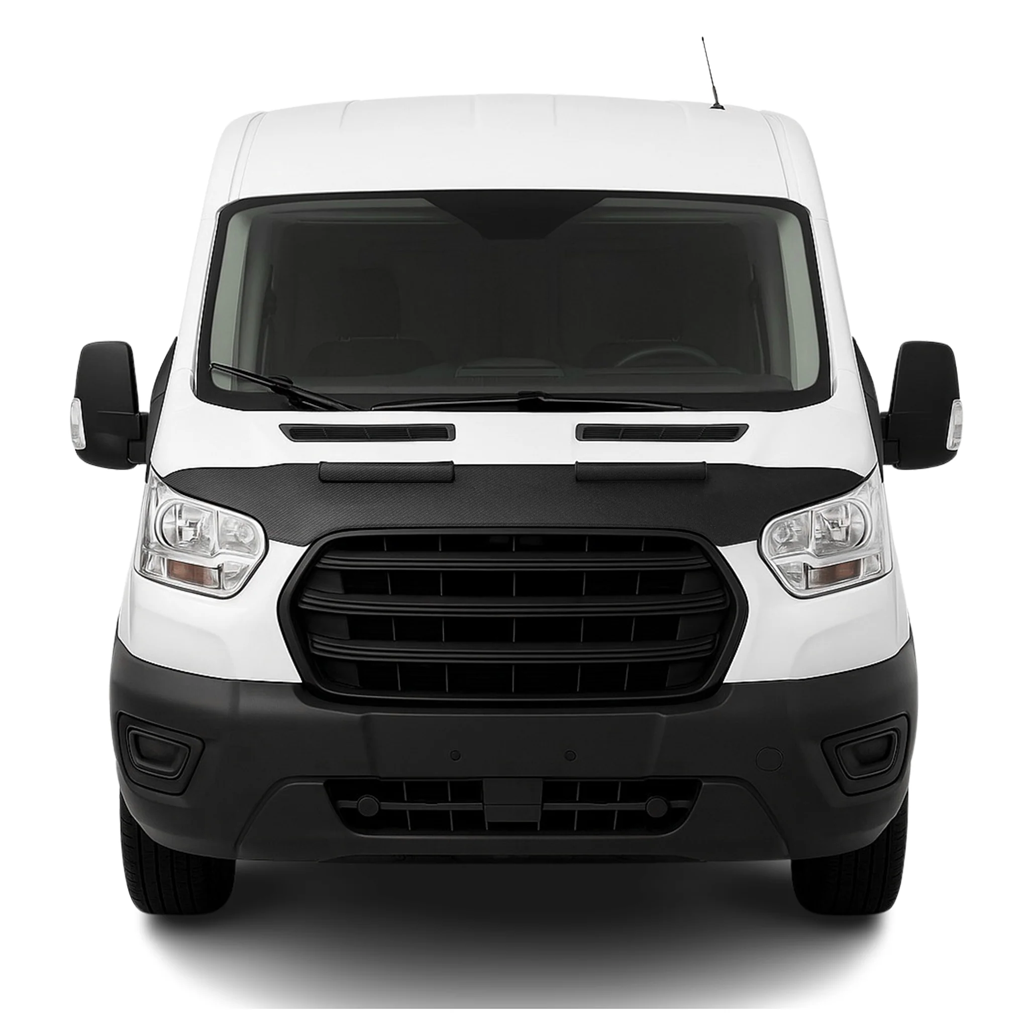 Haubenbra Steinschlagschutz Bonnet Bra für Ford Transit 2015-2026 Carbon Halb
