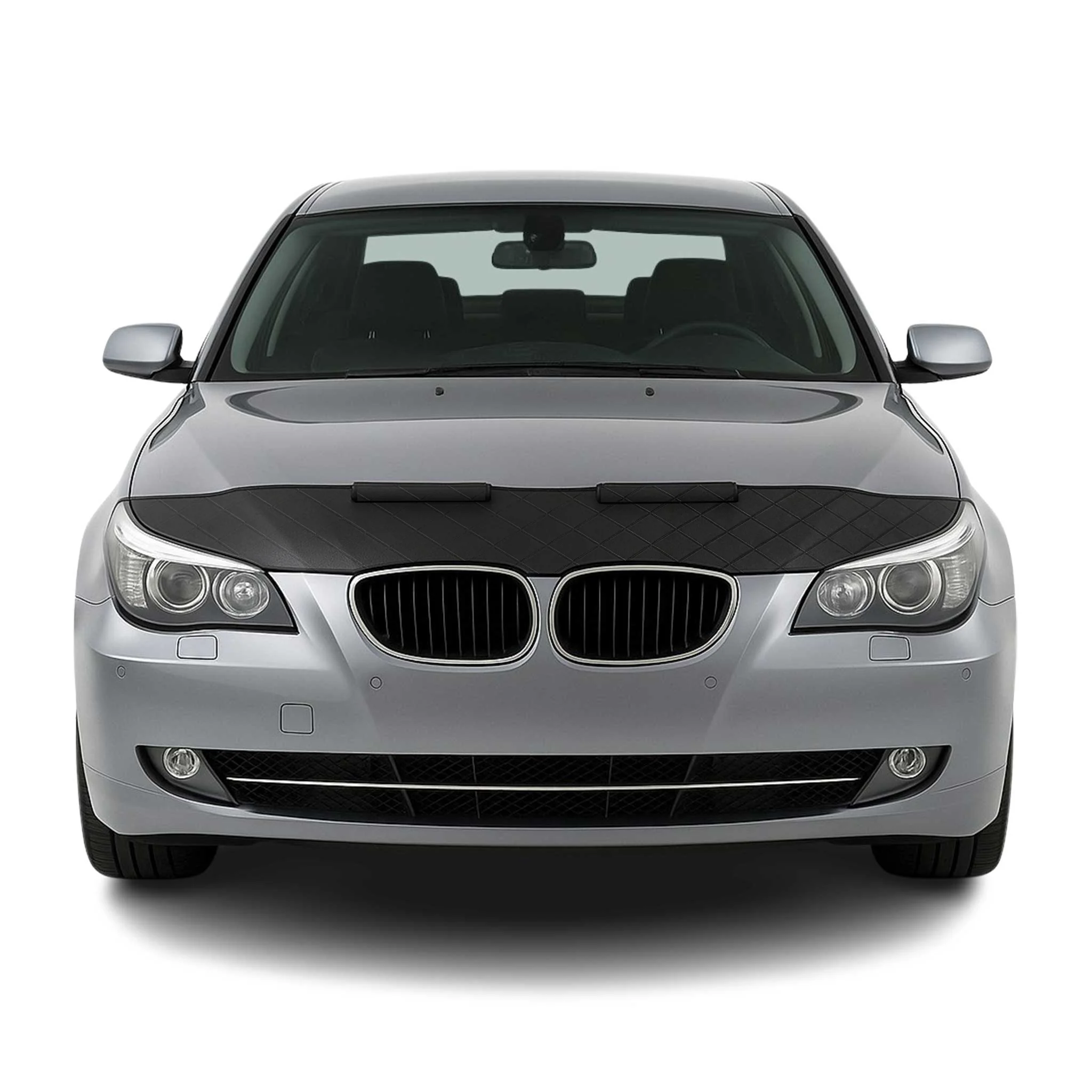 Haubenbra Steinschlagschutz Bonnet Bra für BMW 5er E60 2003-2009 Schwarz Halb