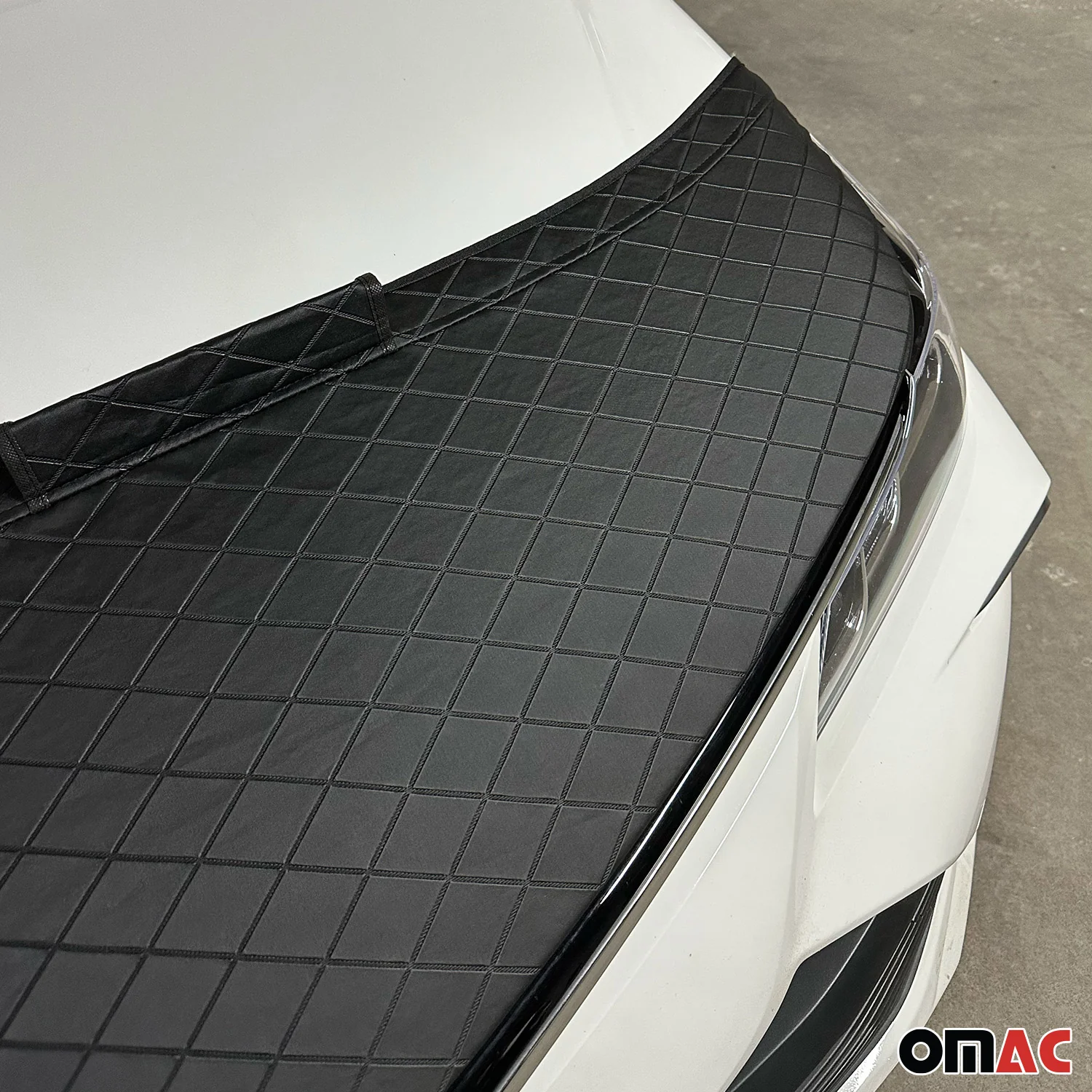 Schwarz Halb Haubenbra Steinschlagschutz für Mercedes Sprinter W906 2006-2013 - Image 8