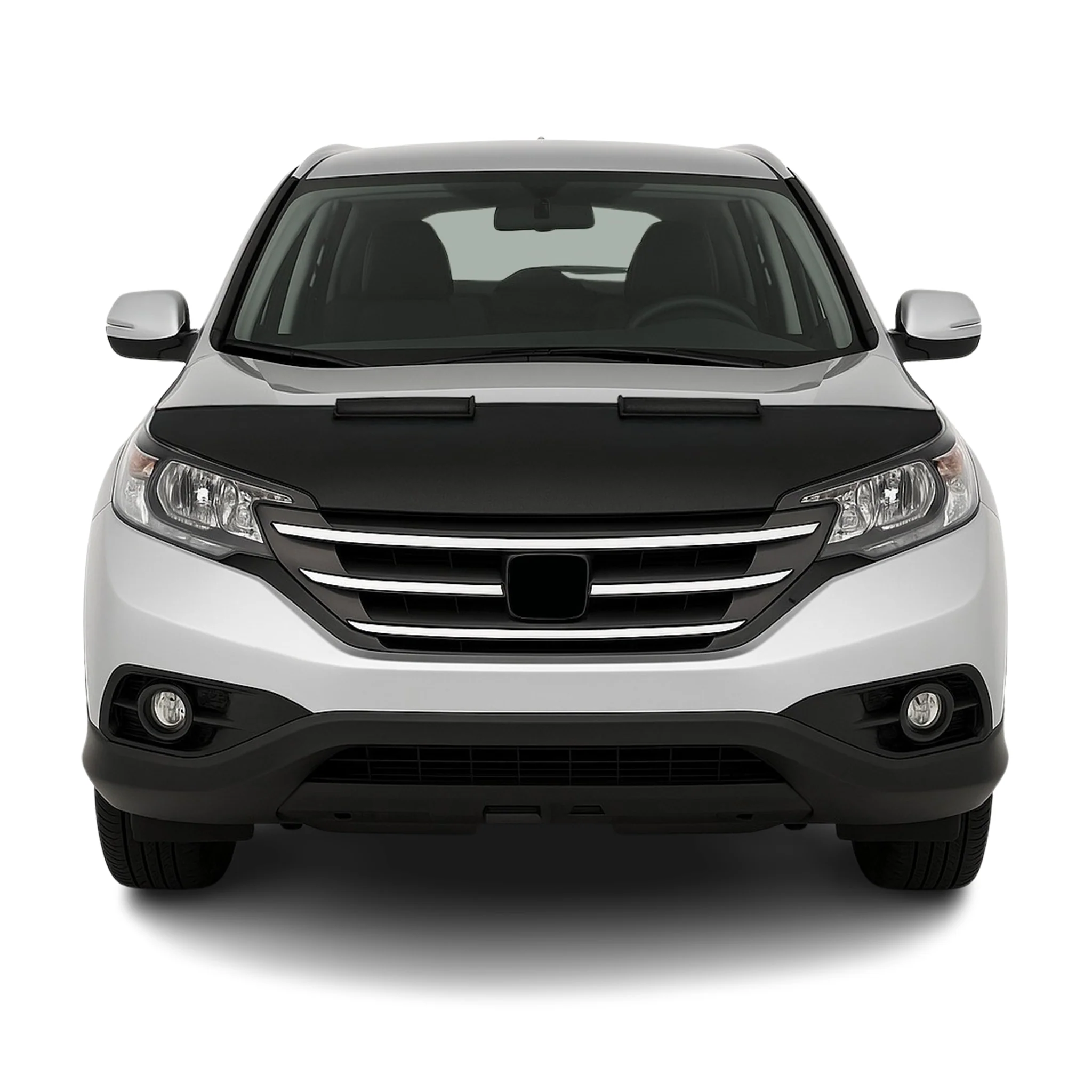 Haubenbra Steinschlagschutz Bonnet Bra für Honda CR-V 2013-2018 Schwarz Halb