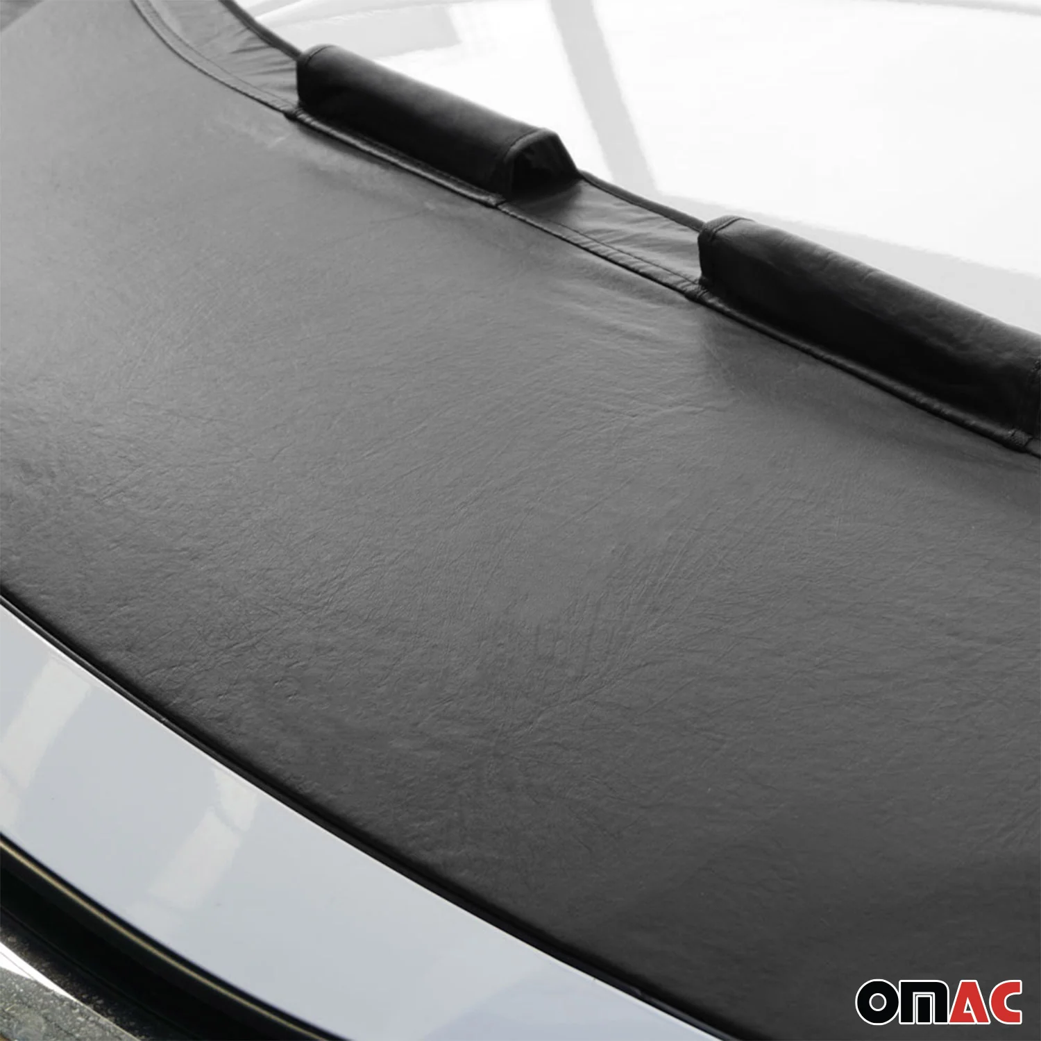 Haubenbra Steinschlagschutz für Hyundai i30 Schrägheck 2012-2017 Schwarz Halb - Image 8