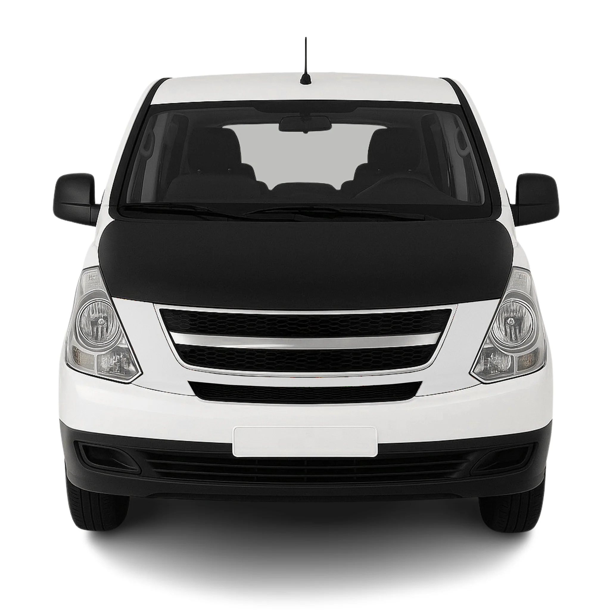 Haubenbra Bonnet Bra Steinschlagschutz für Hyundai Starex 2007-2021 Schwarz 1tlg