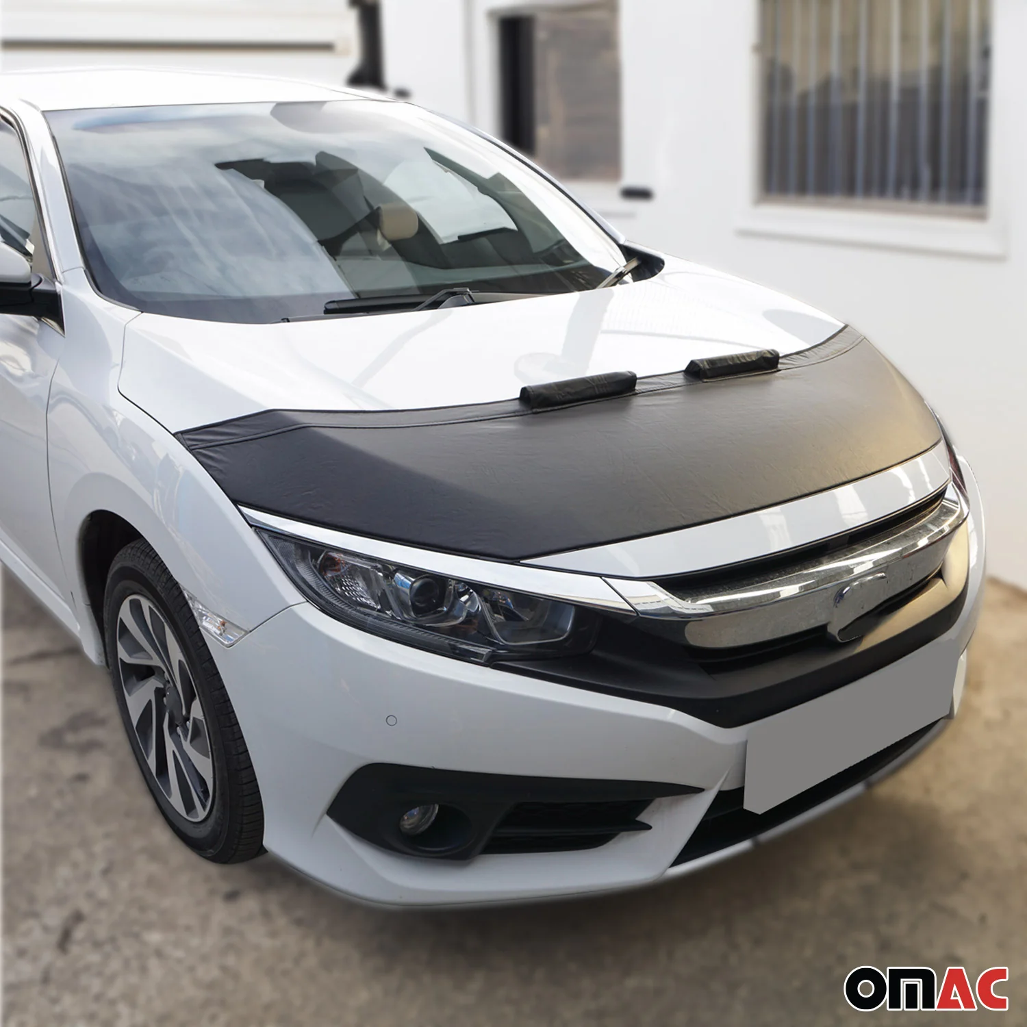 Haubenbra Steinschlagschutz Bonnet Bra für Renault Megane Limo 2016-2022 Halb - Image 10