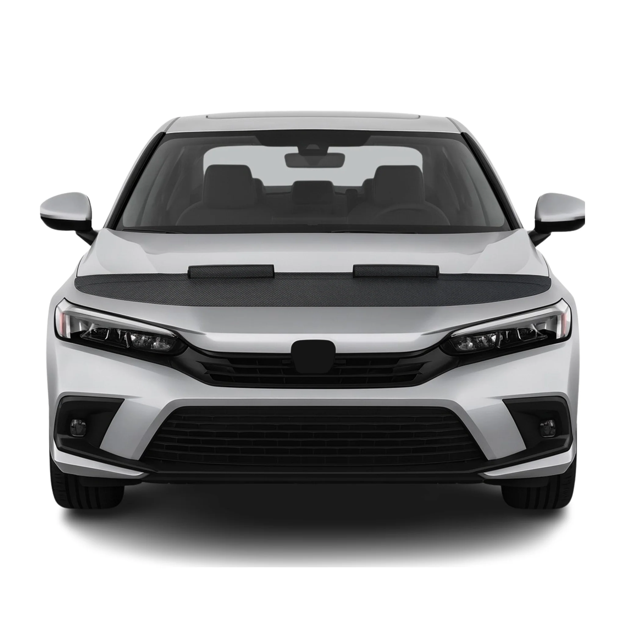 Haubenbra Steinschlagschutz Bonnet Bra für Honda Civic Limo 5tür 2022-26 Carbon