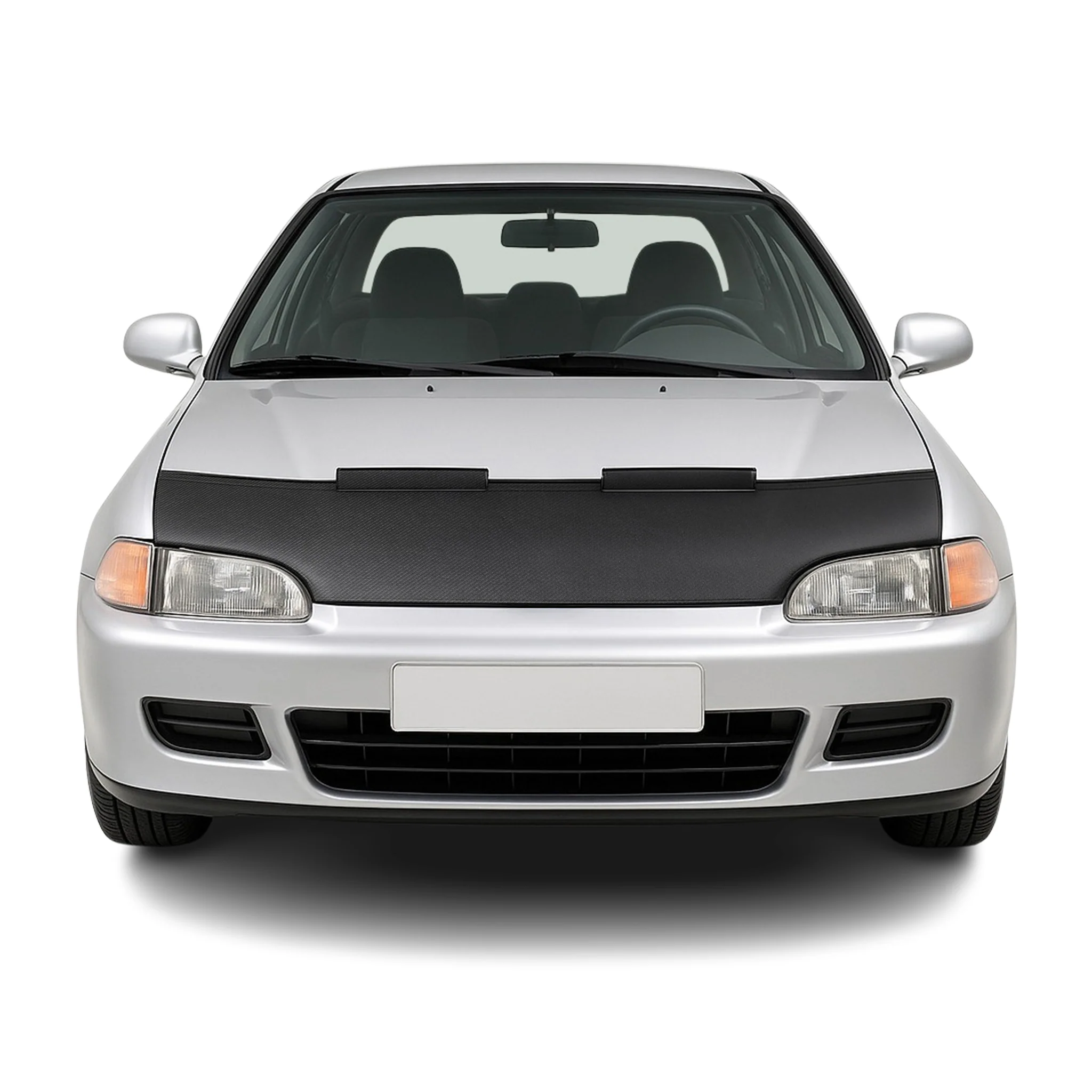 Haubenbra Steinschlagschutz Bonnet Bra für Honda Civic 1991-1995 Carbon Halb