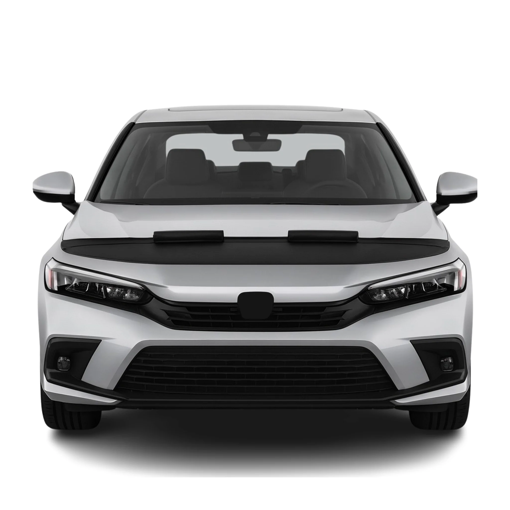 Haubenbra Steinschlagschutz Bonnet Bra für Honda Civic Limo 5tür 2022-26 Schwarz