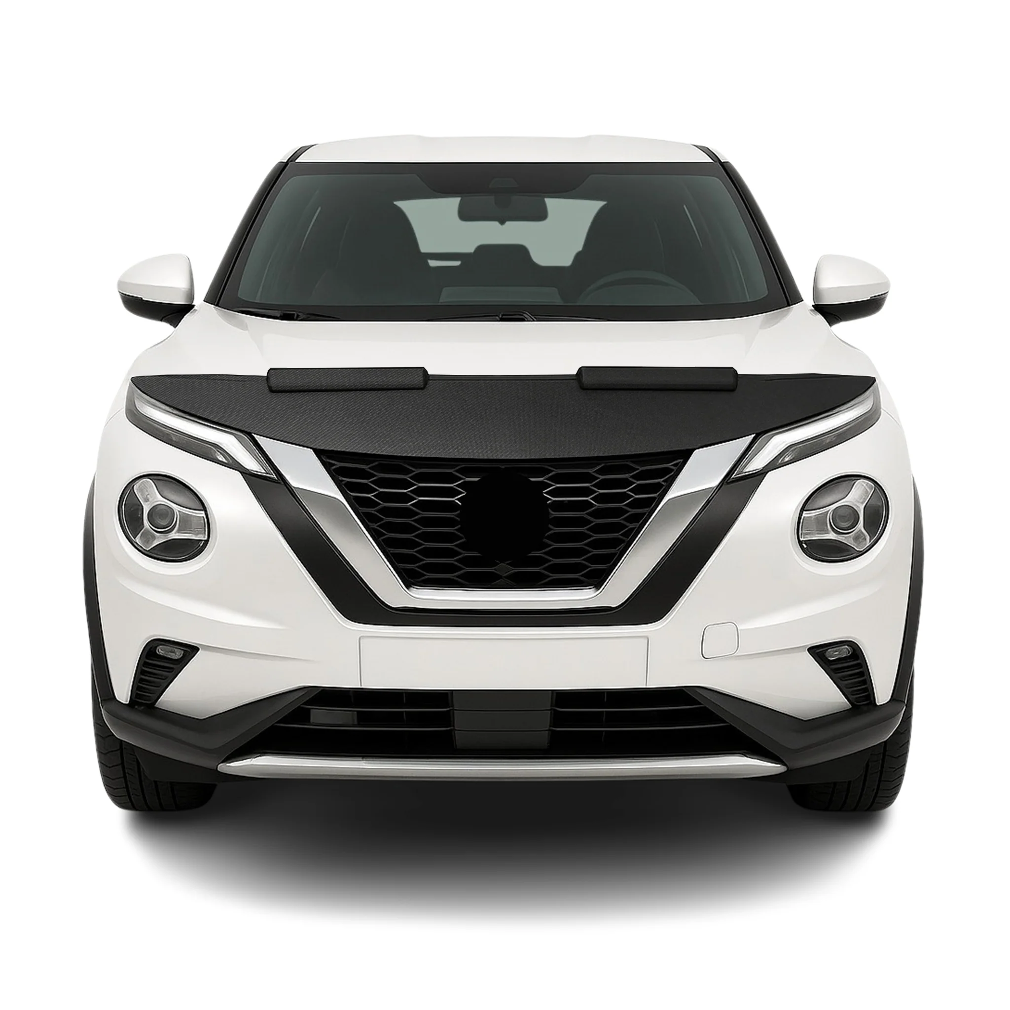 Haubenbra Steinschlagschutz Bonnet Bra für Nissan Juke 2019-2026 Carbon Halb