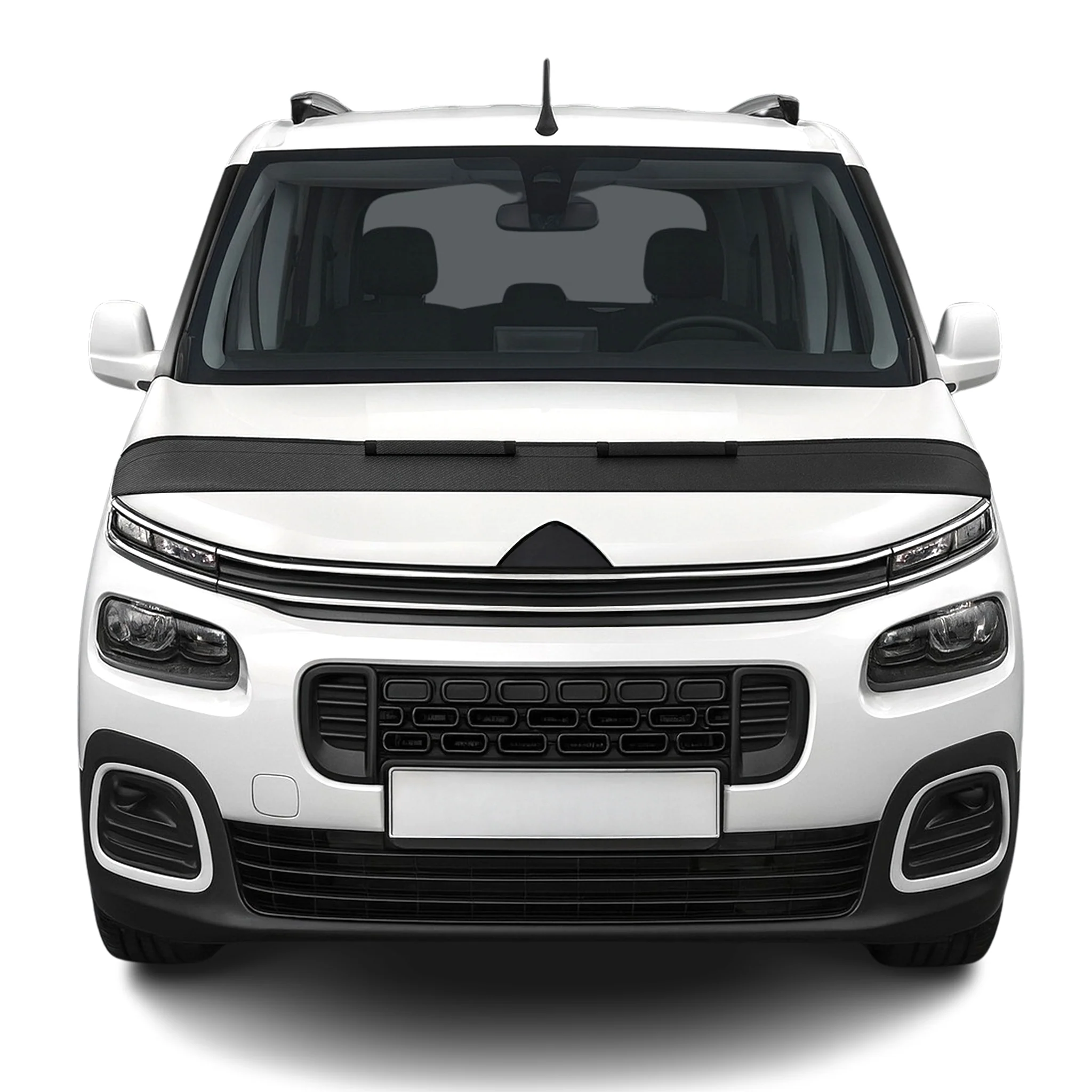 Haubenbra Steinschlagschutz Bonnet Bra für Opel Combo 2019-2026 Carbon Halb