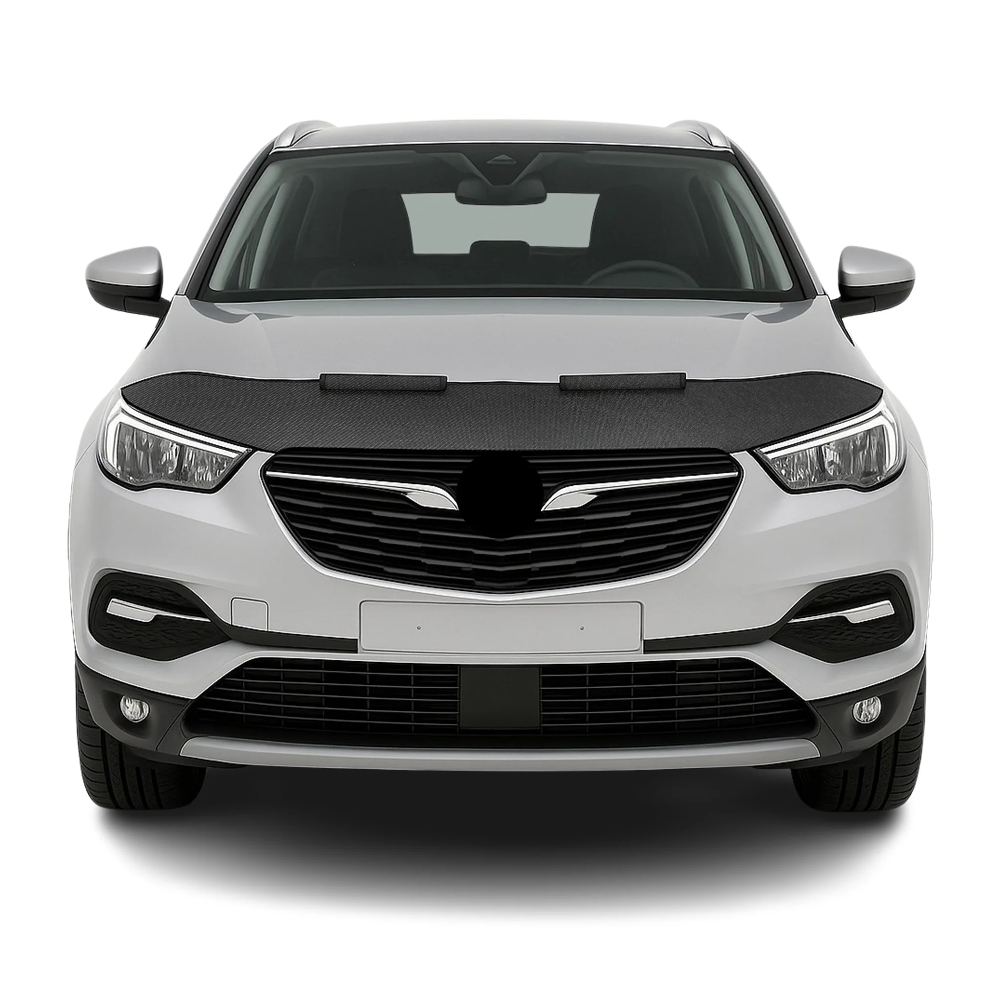 Haubenbra Steinschlagschutz Bonnet Bra für Opel Grandland X 2017-24 Carbon Halb