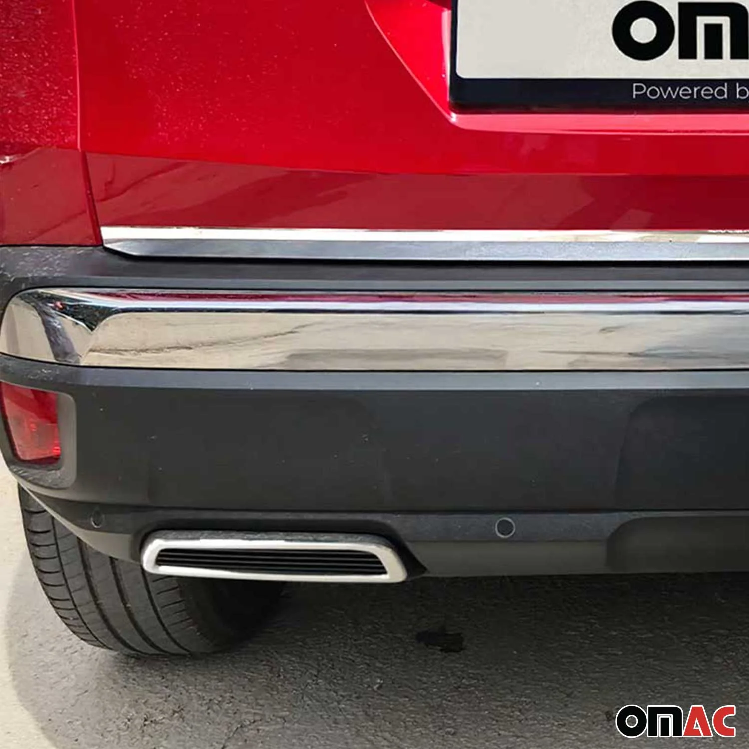 Heckklappe Kofferraumleiste Auspuffrahmen für Peugeot 3008 2016-2024 Chrom Satz - Image 6