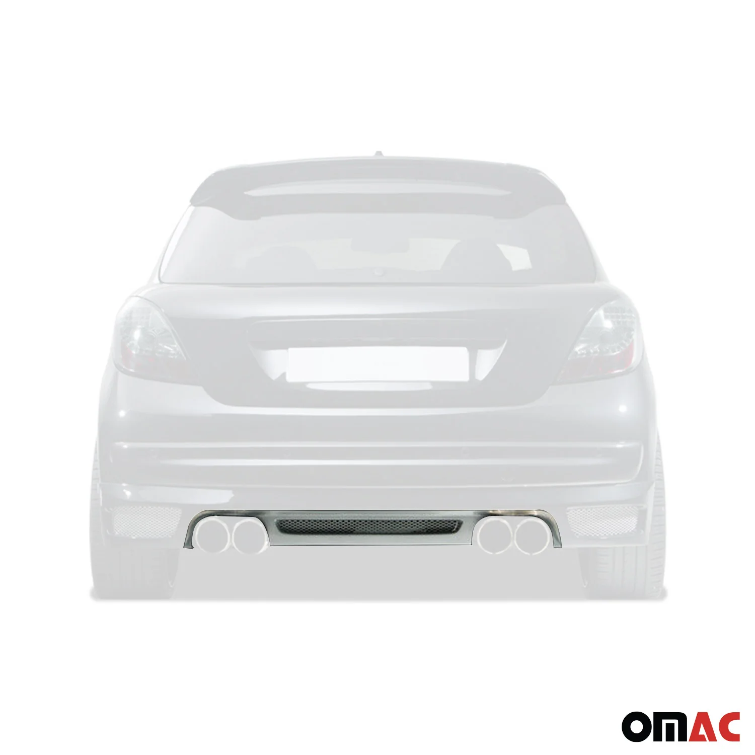 RDX Heckschürzenansatz für Peugeot 207 2006-2023 ABS - Image 4