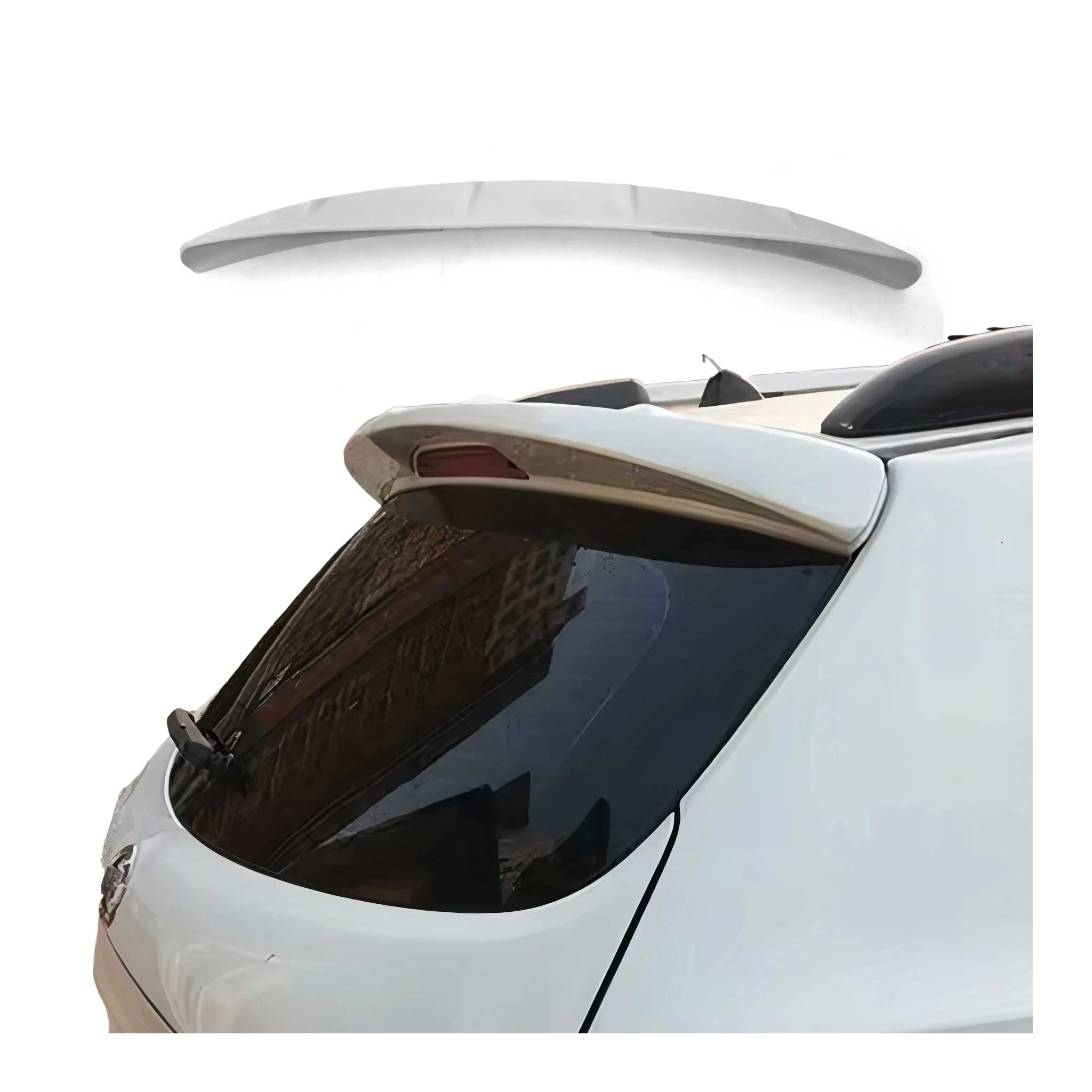 Heckspoiler Dachspoiler Flügel Hinten für Nissan Qashqai J10 2007-2013 Grundiert