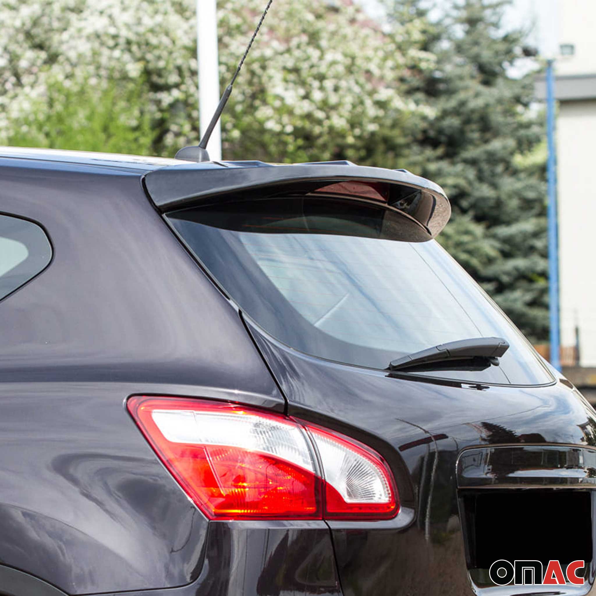 Heckspoiler Dachspoiler Flügel Hinten für Nissan Qashqai J10 2007-2013 Grundiert - Image 4