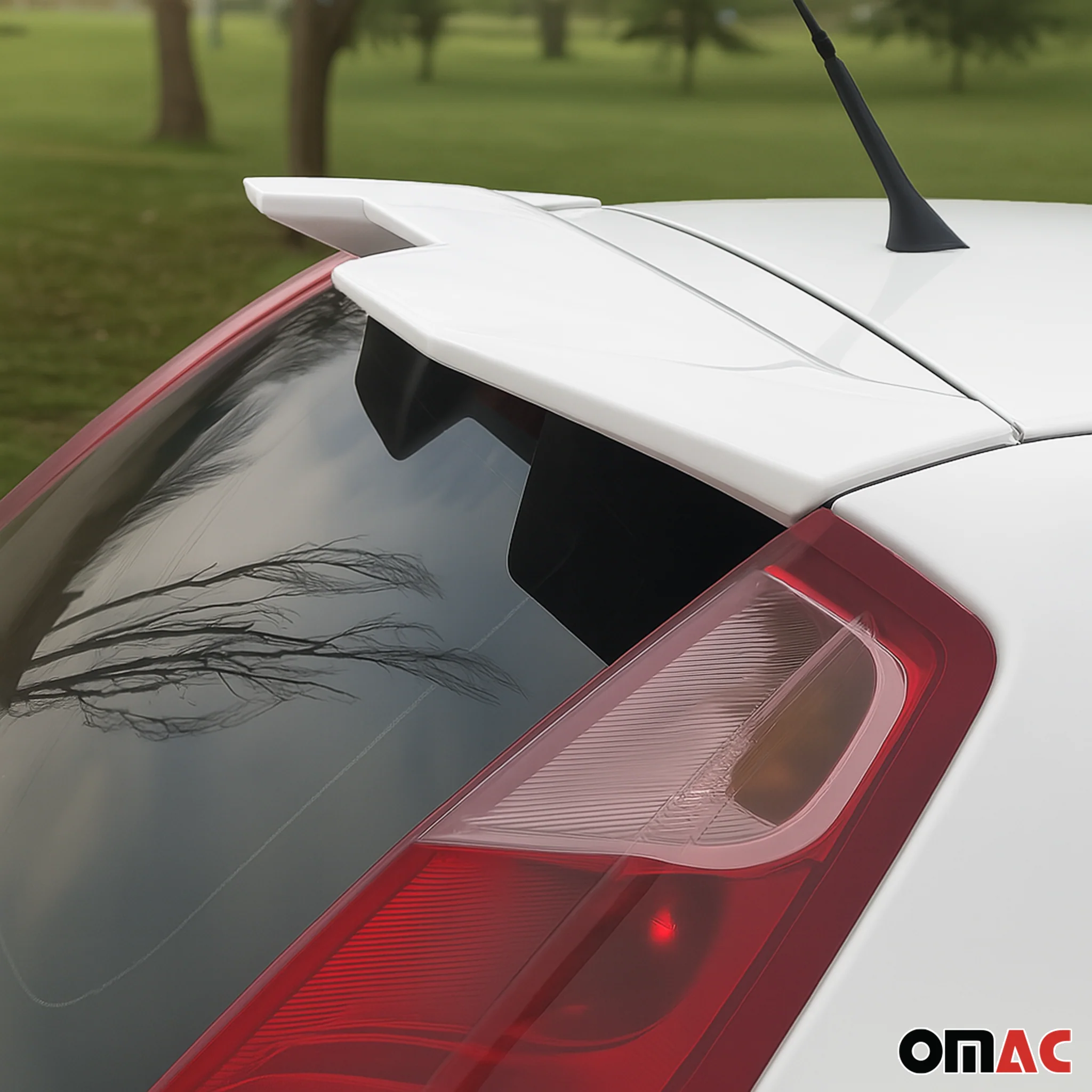 Heckspoiler Dachspoiler für Fiat Punto Evo Grande Punto 2005-2012 Weiß Lackiert - Image 4