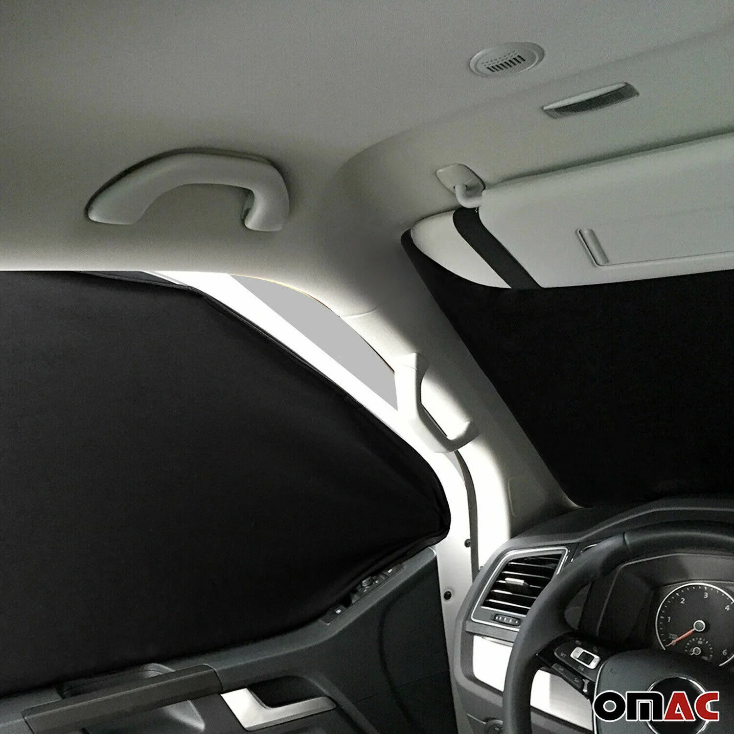 Frontscheibe Gardinen Maß Vorhänge für Mercedes Vito Viano W639 2003-2014 Grau - Image 6