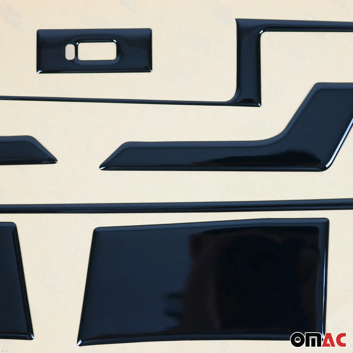 Innenraum Dekor Cockpit für Mercedes Vito W638 1996-2003 Schwarz Optik 30x - Image 6