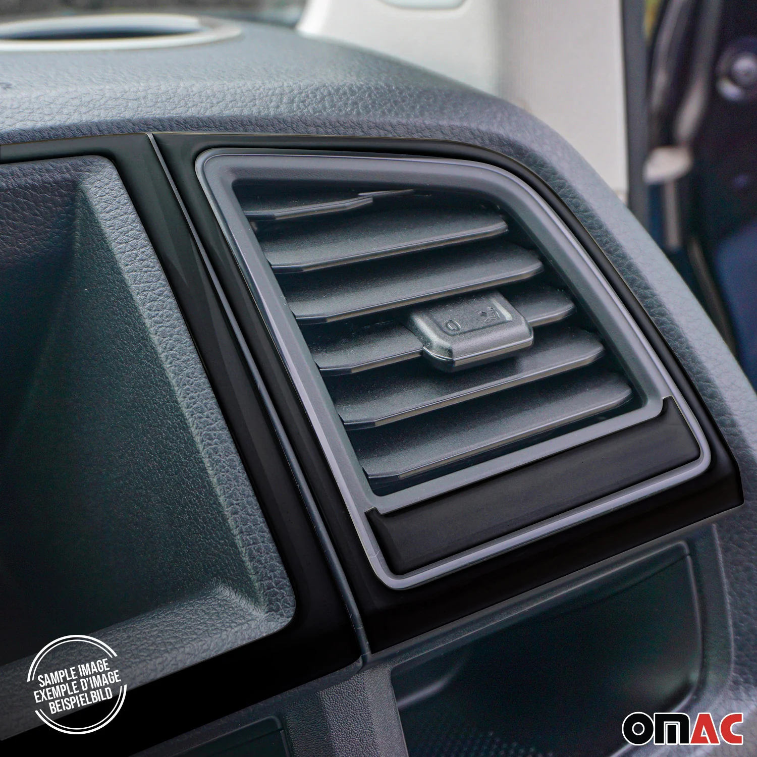 Innenraum Dekor Cockpit für VW T4 Transporter 1990-2003 Piano Schwarz Optik 18x - Image 4