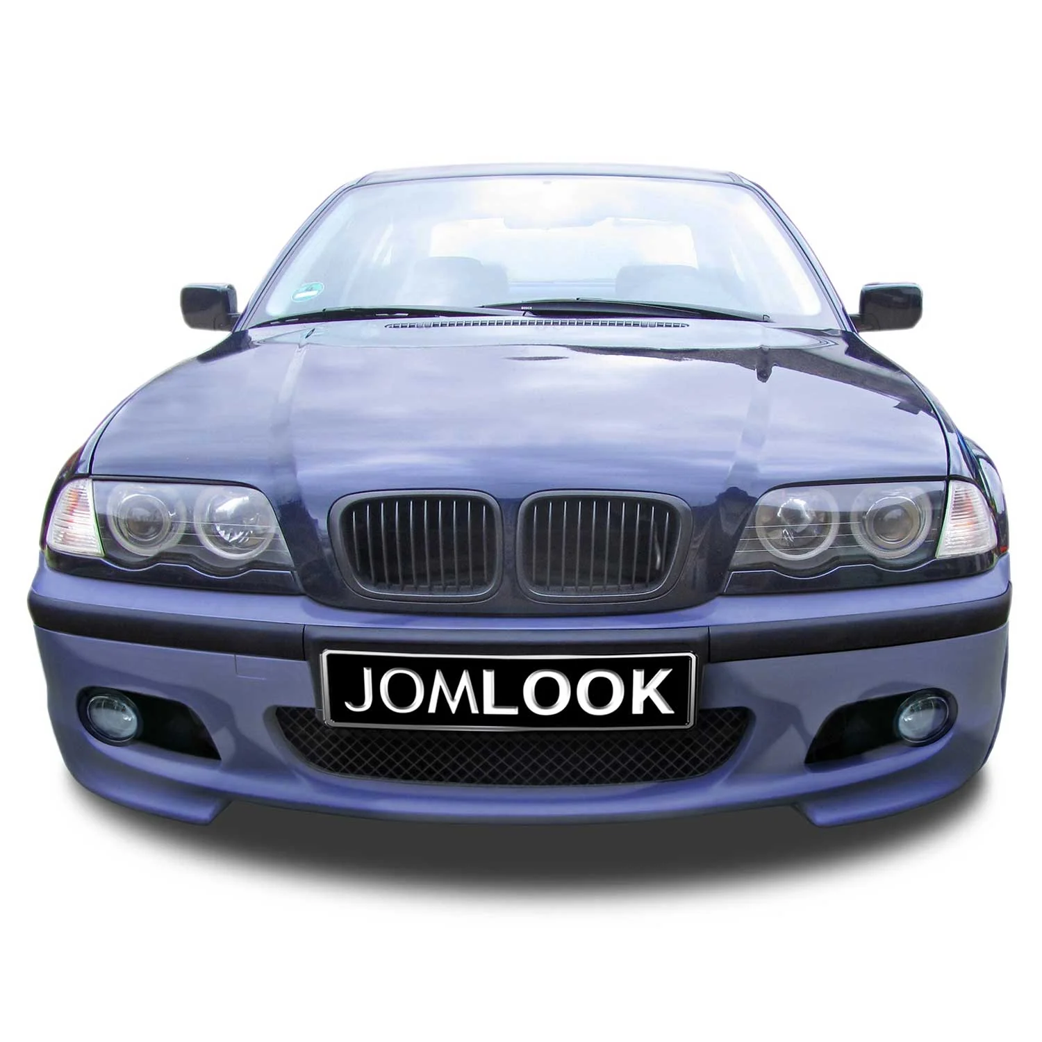 JOM Frontstoßstange für BMW 3er E46 Limo 1998-2005 / Touring 1999-2005 Grau - Image 2