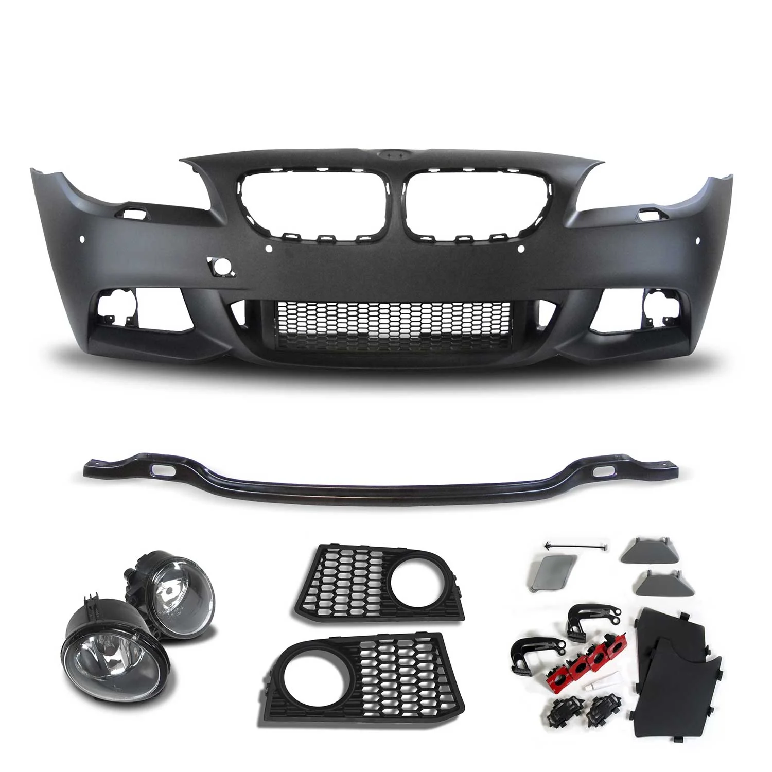 JOM Frontstoßstange für BMW 5er F10 F11 2010-2017 mit Nebelscheinwerfer - Image 2