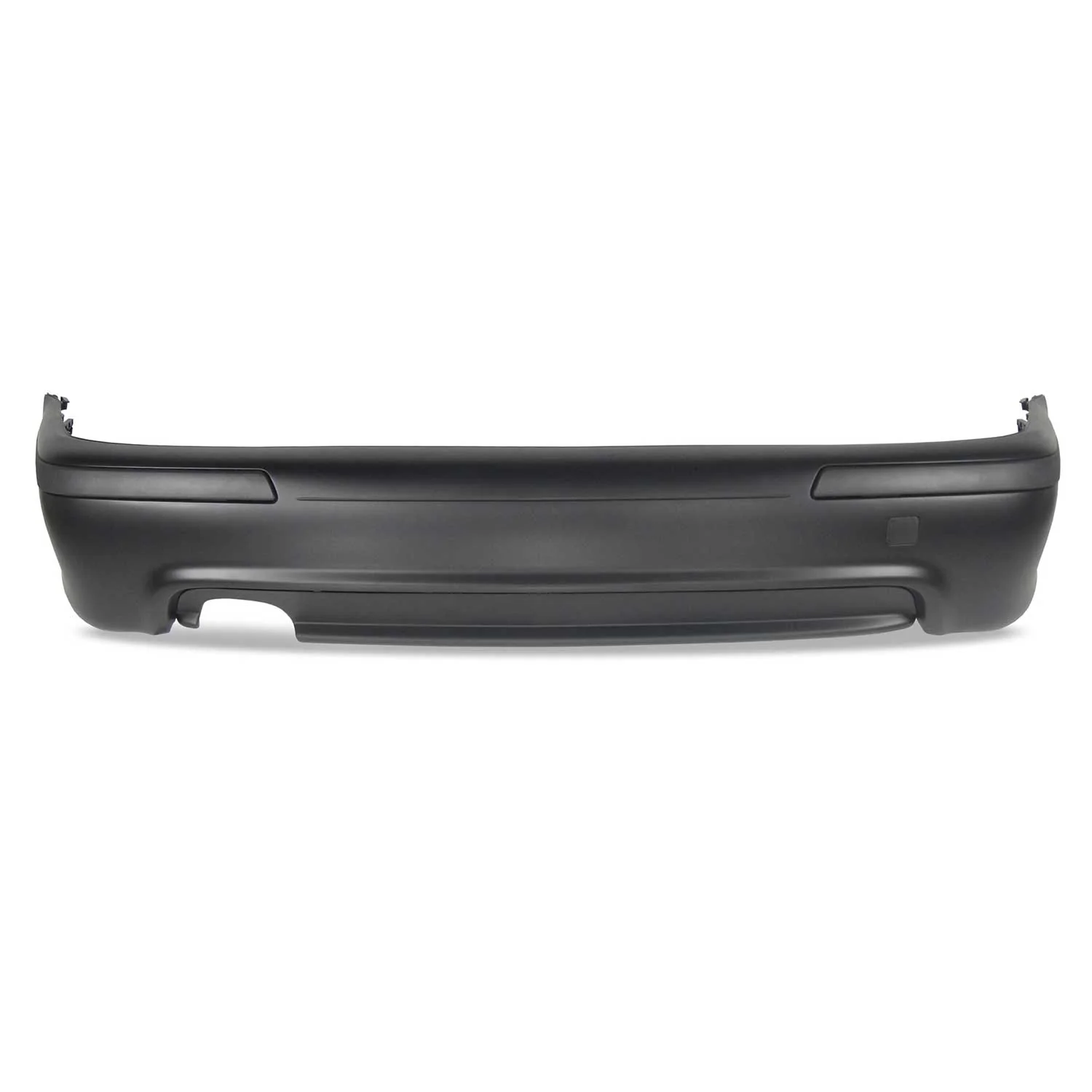JOM Heckstoßstange für BMW 5er E39 1996-2003 (ohne PDC) Schwarz 1tlg