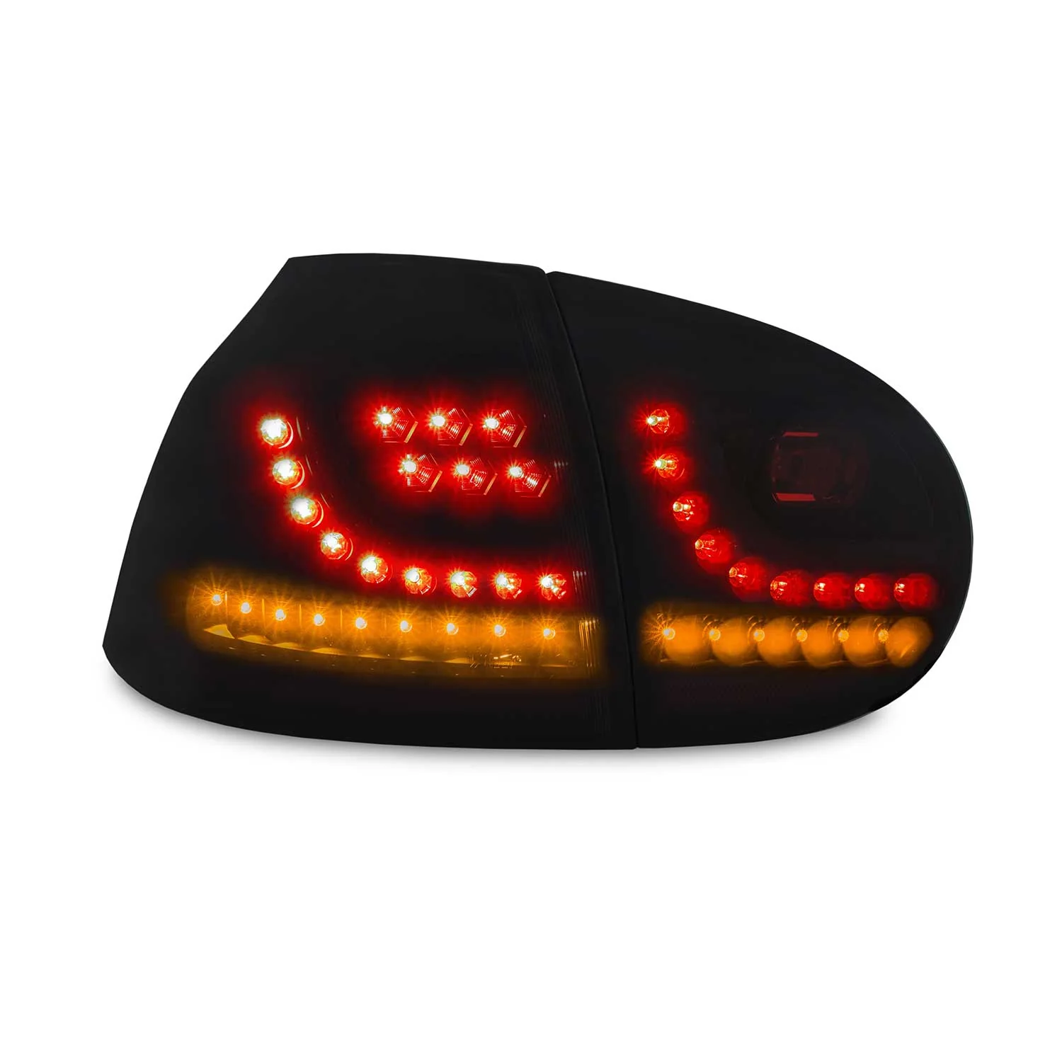 JOM LED Rückleuchten für VW Golf MK5 2003-2008 mit Dynamik-Blinker schwarz 4tlg - Image 8