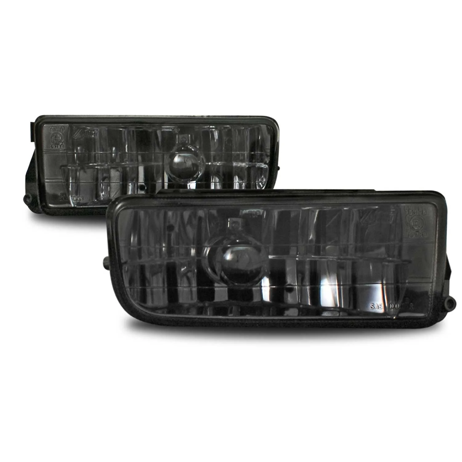 JOM Nebelscheinwerfer für BMW 3er E36 1994-1999 Smokeglas Schwarz