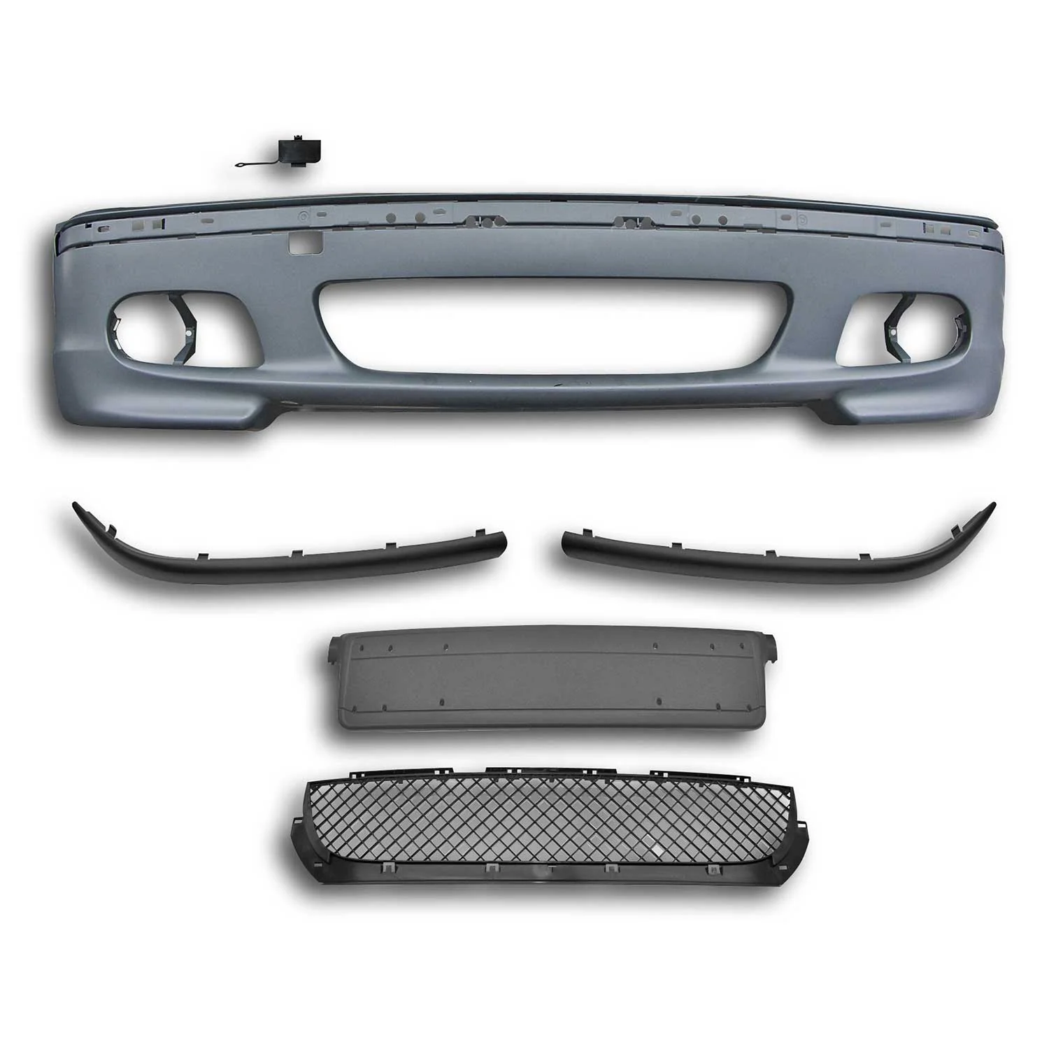 JOM Stoßstange vorne für BMW 3er E46 Limo/Touring 1998-2005 Grau - Image 2