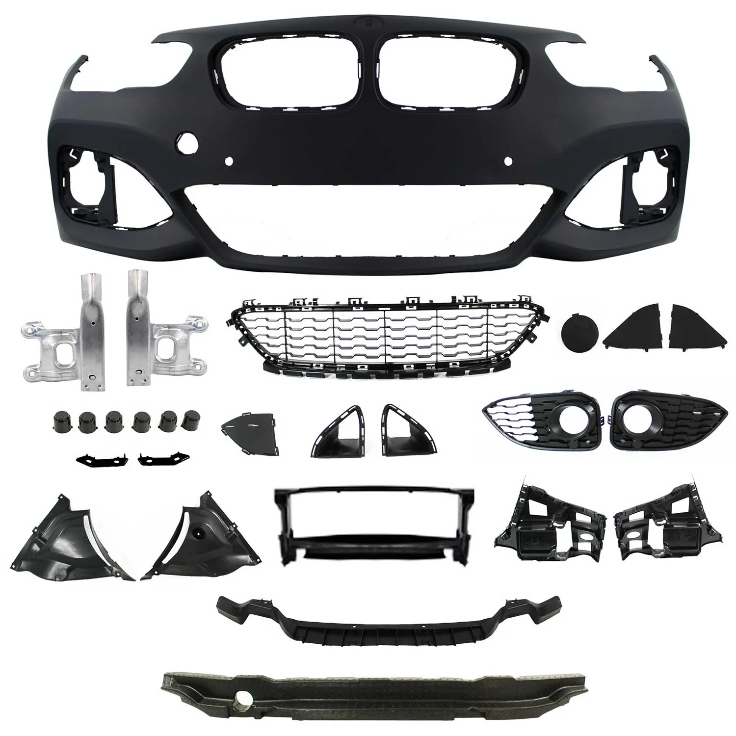 JOM Stoßstange vorne Sport-Design inkl. Grill für BMW F20/ F21 LCI 2015-2019 - Image 2