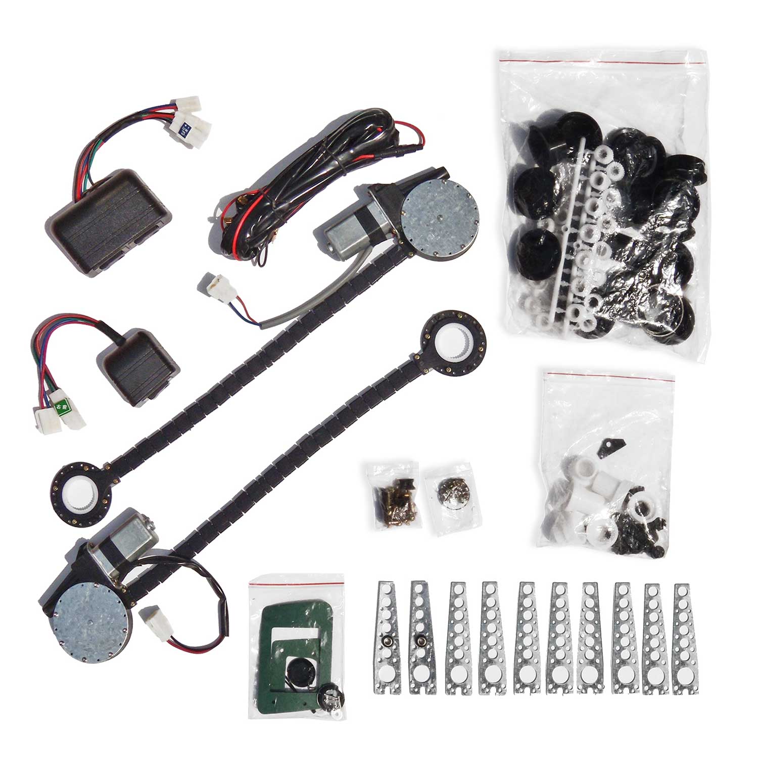 JOM Universelle Elektrischer Fensterheber-Nachrüstkit Set 2 türig - Image 2