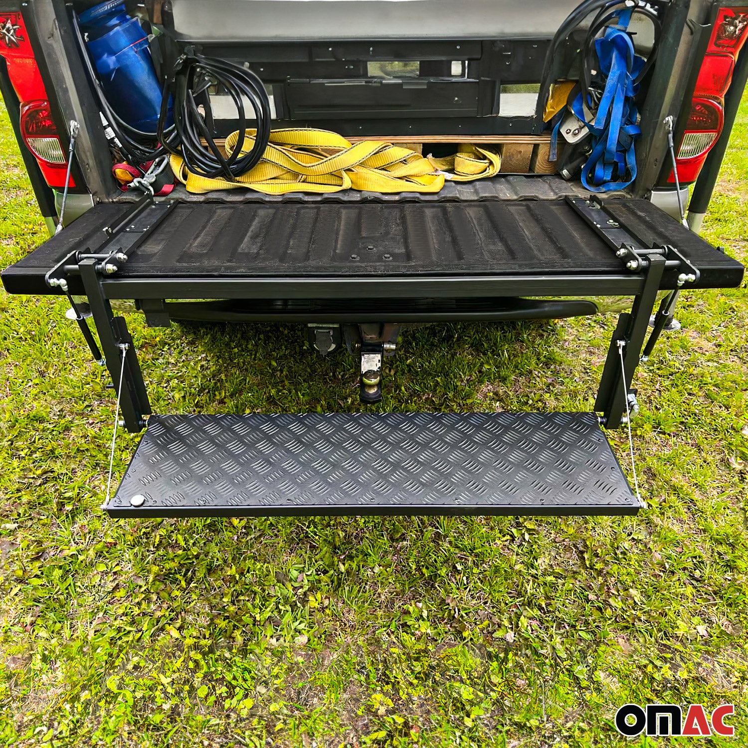 Klappbare Heckklappen Stufe für Pick-ups Auto Ladeflächen Trittstufe Klappstufe - Image 3