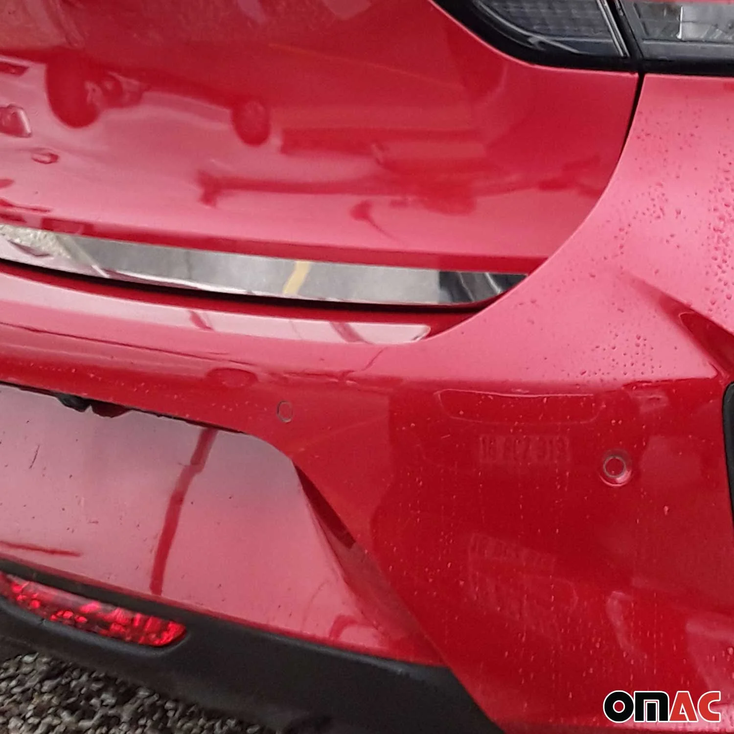 Kofferraumleiste Heckklappe Leiste für Opel Corsa F 2019-2026 Edelstahl Chrom - Image 3