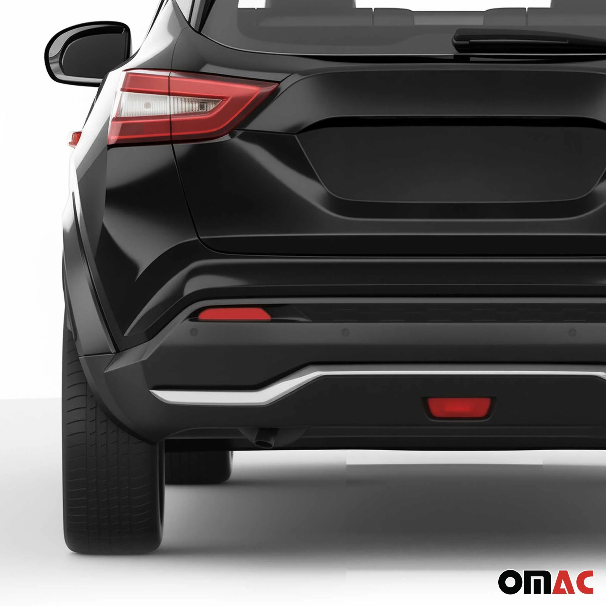 Kofferraumleiste Heckleiste für Nissan Juke 2019-2026 Edelstahl Chrom 3tlg - Image 2