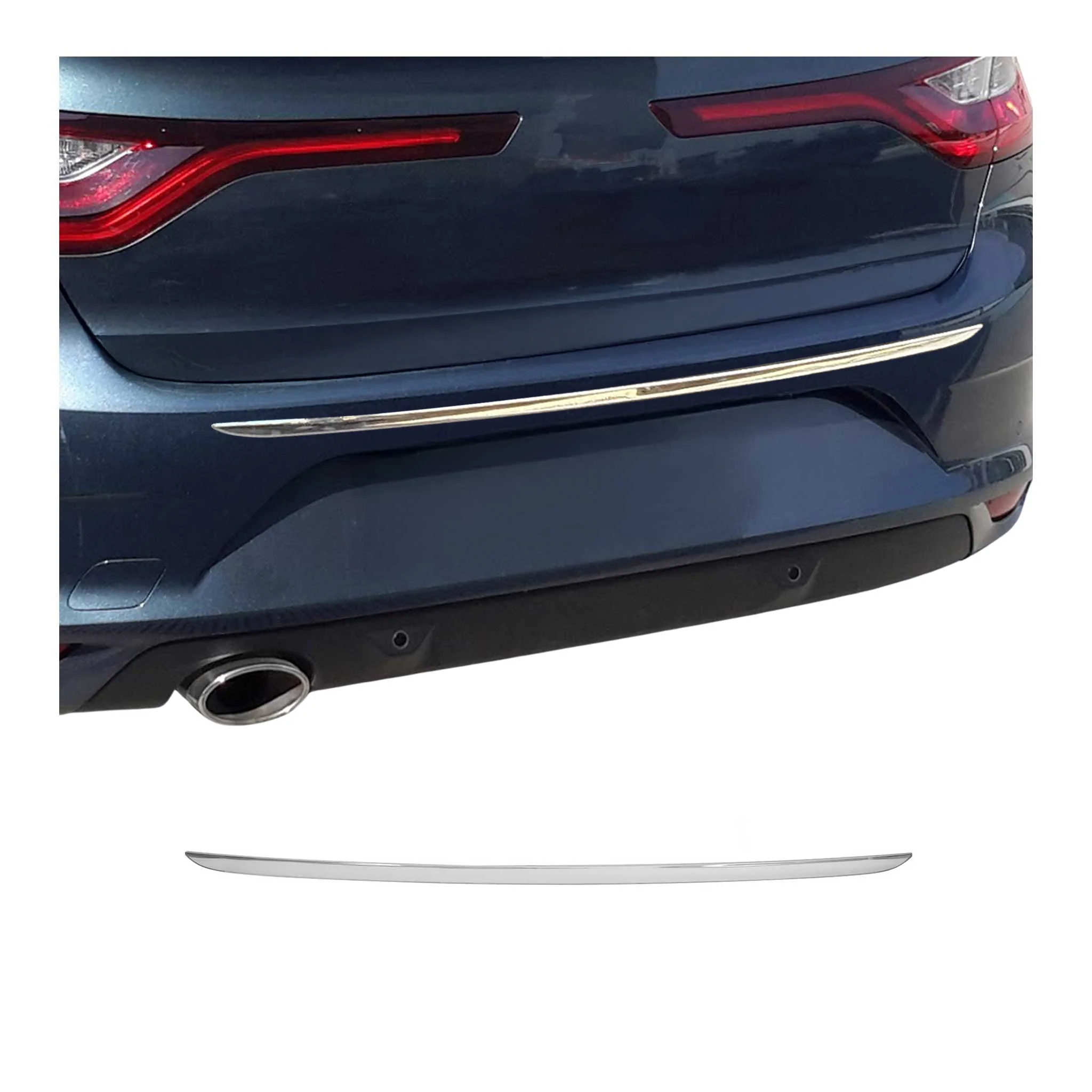 Kofferraumleiste Heckleiste für Opel Insignia B 2017-2022 Chrom Edelstahl