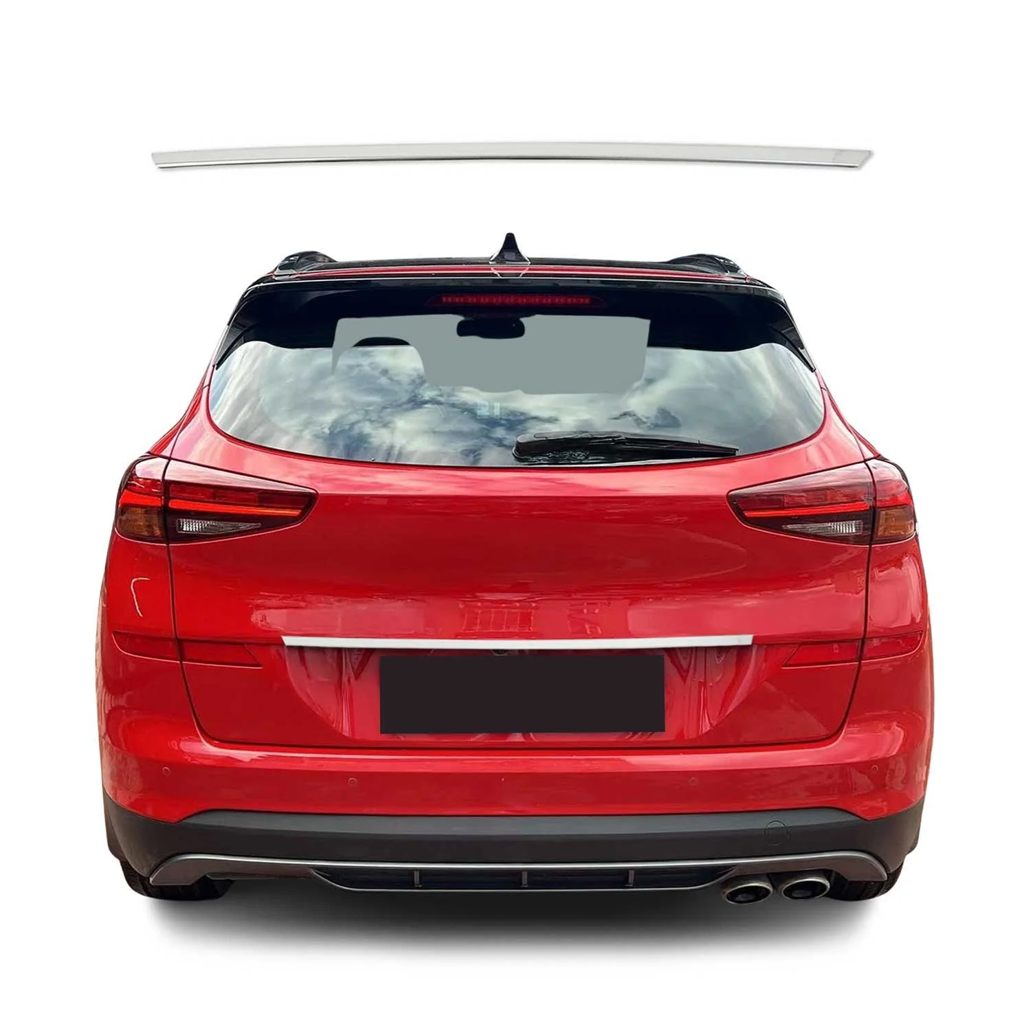 Kofferraumleiste Heckleisten für Kia Optima 2019-2026 Edelstahl Chrom