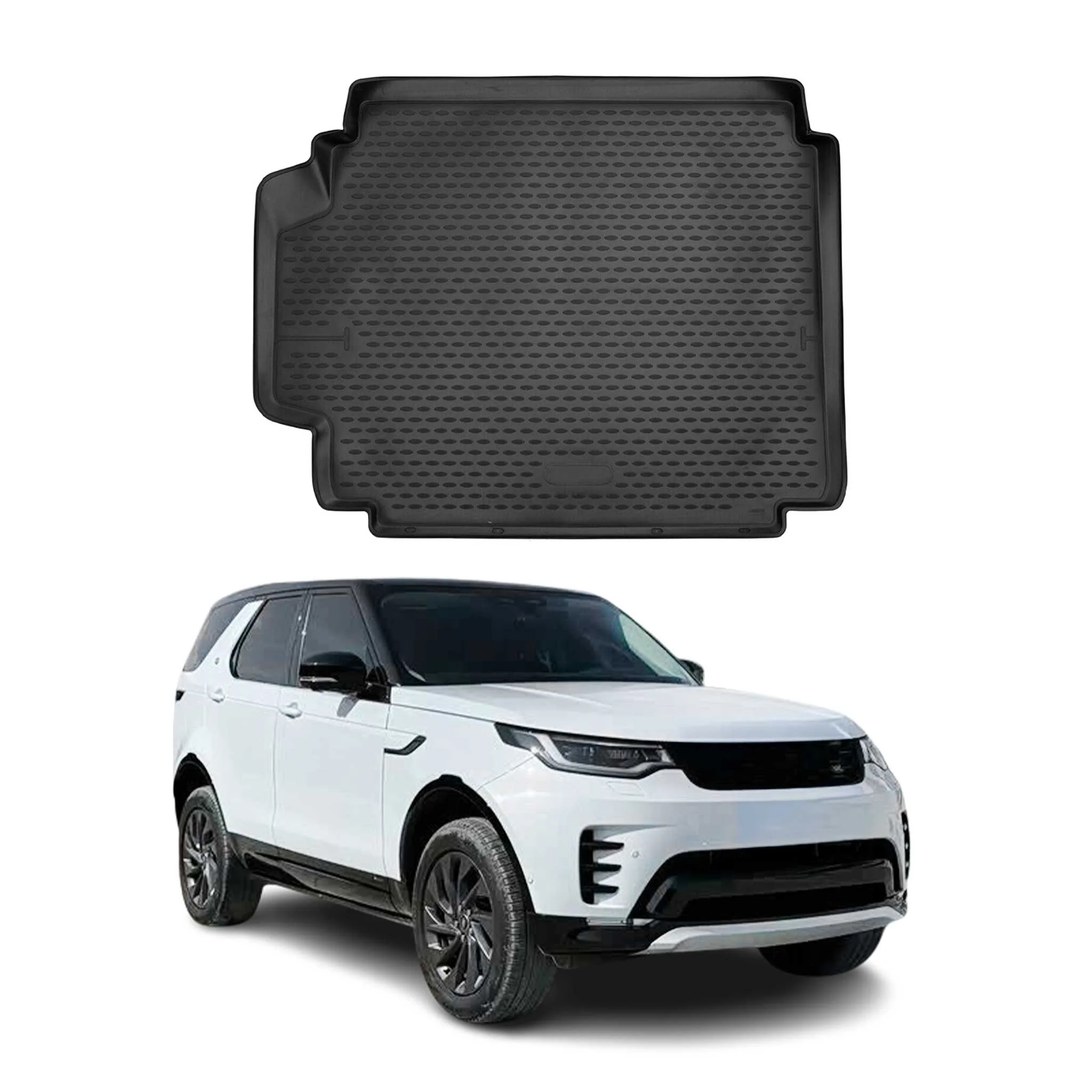 Kofferraummatte Kofferraumwanne für Land Rover Discovery 2017-2026 Gummi TPE