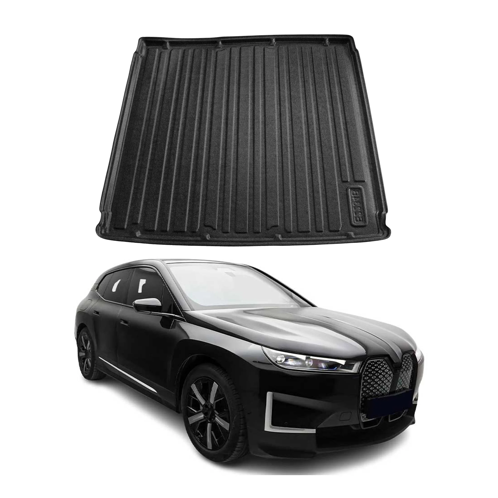 Kofferraumwanne Laderaumwanne für BMW IX I20 2021-2026 Gummi TPE Schwarz