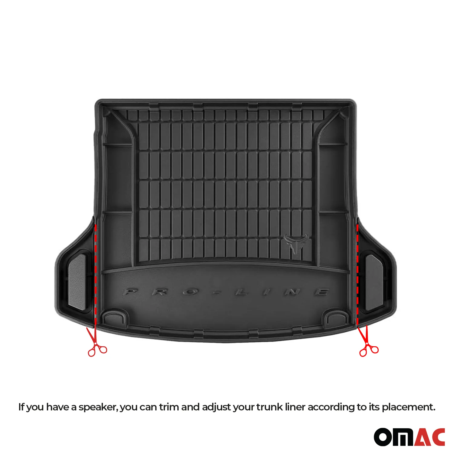 OMAC Gummi Kofferraumwanne für Hyundai Ioniq Hybrid 2016-2021 TPE Laderaumwanne - Image 4