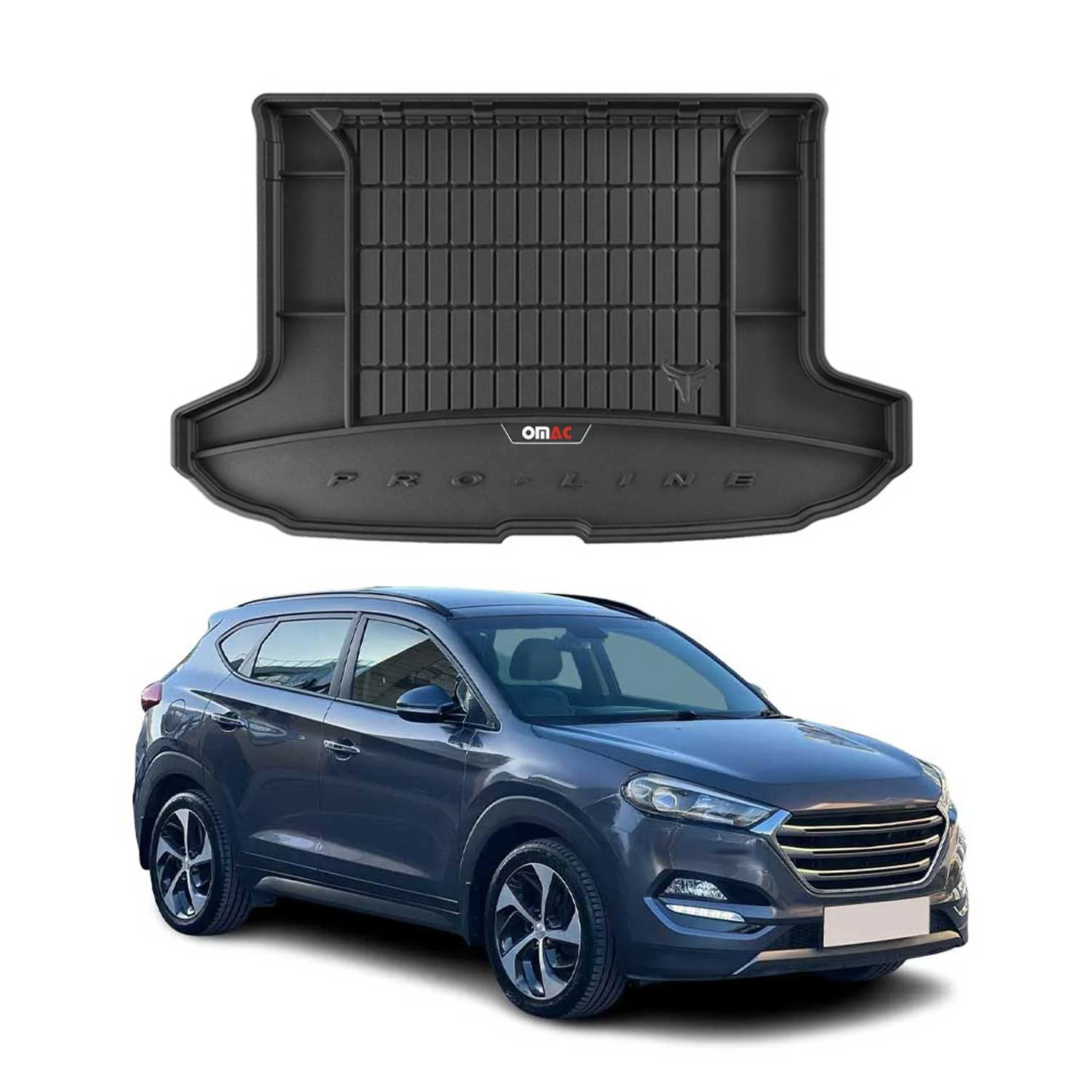 OMAC Gummi Kofferraumwanne für Hyundai Tucson 2015-2024 TPE Laderaumwanne