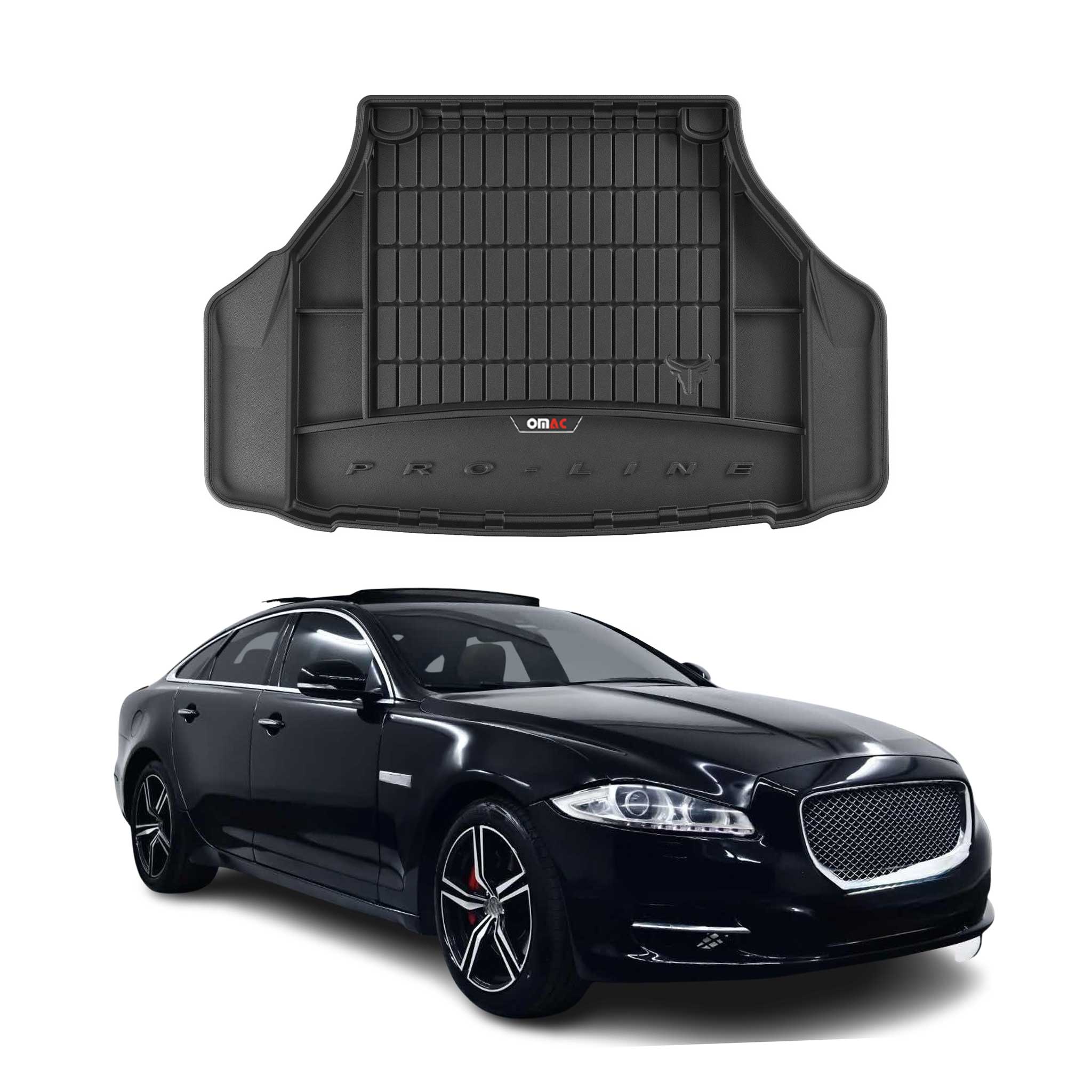 OMAC Gummi Kofferraumwanne für Jaguar XJ X351 2010-2015 TPE Laderaumwanne