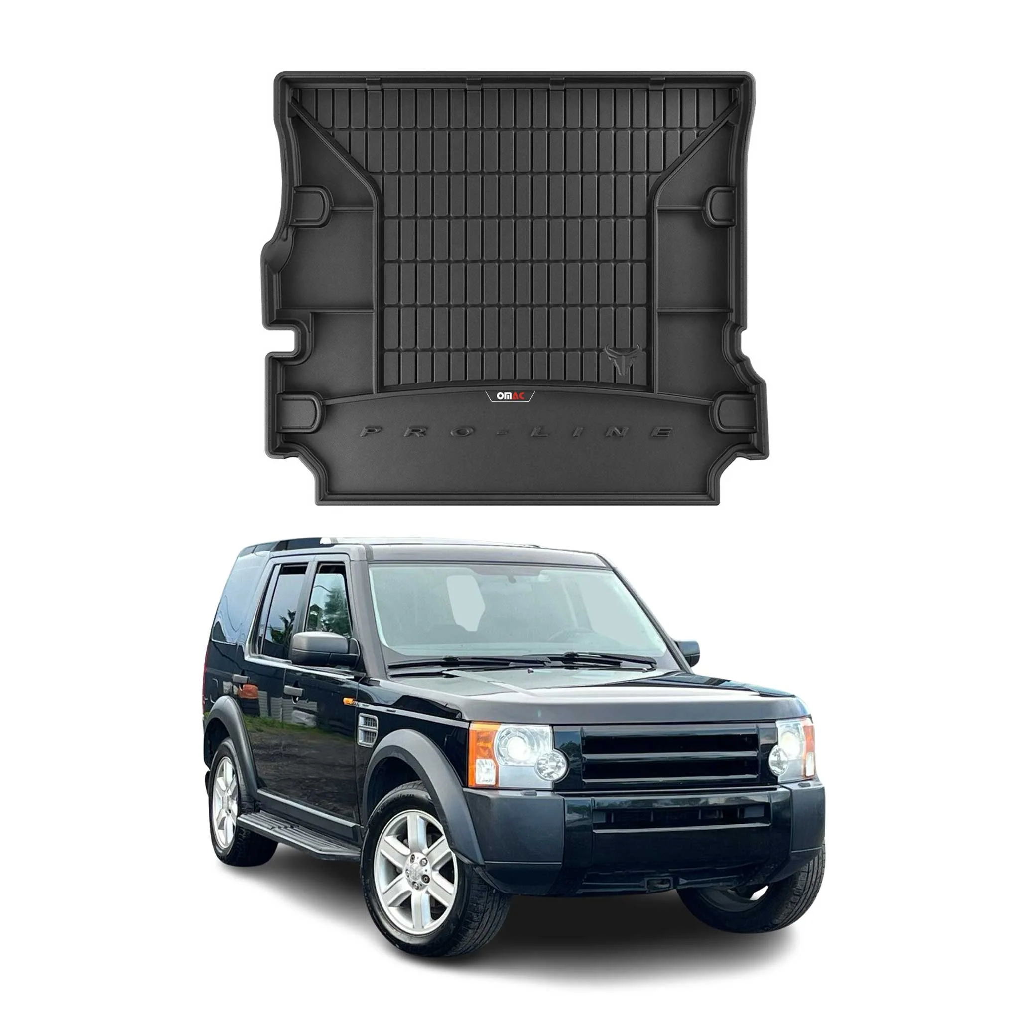 OMAC Gummi Kofferraumwanne für Land Rover Discovery 2004-2009 TPE Laderaumwanne