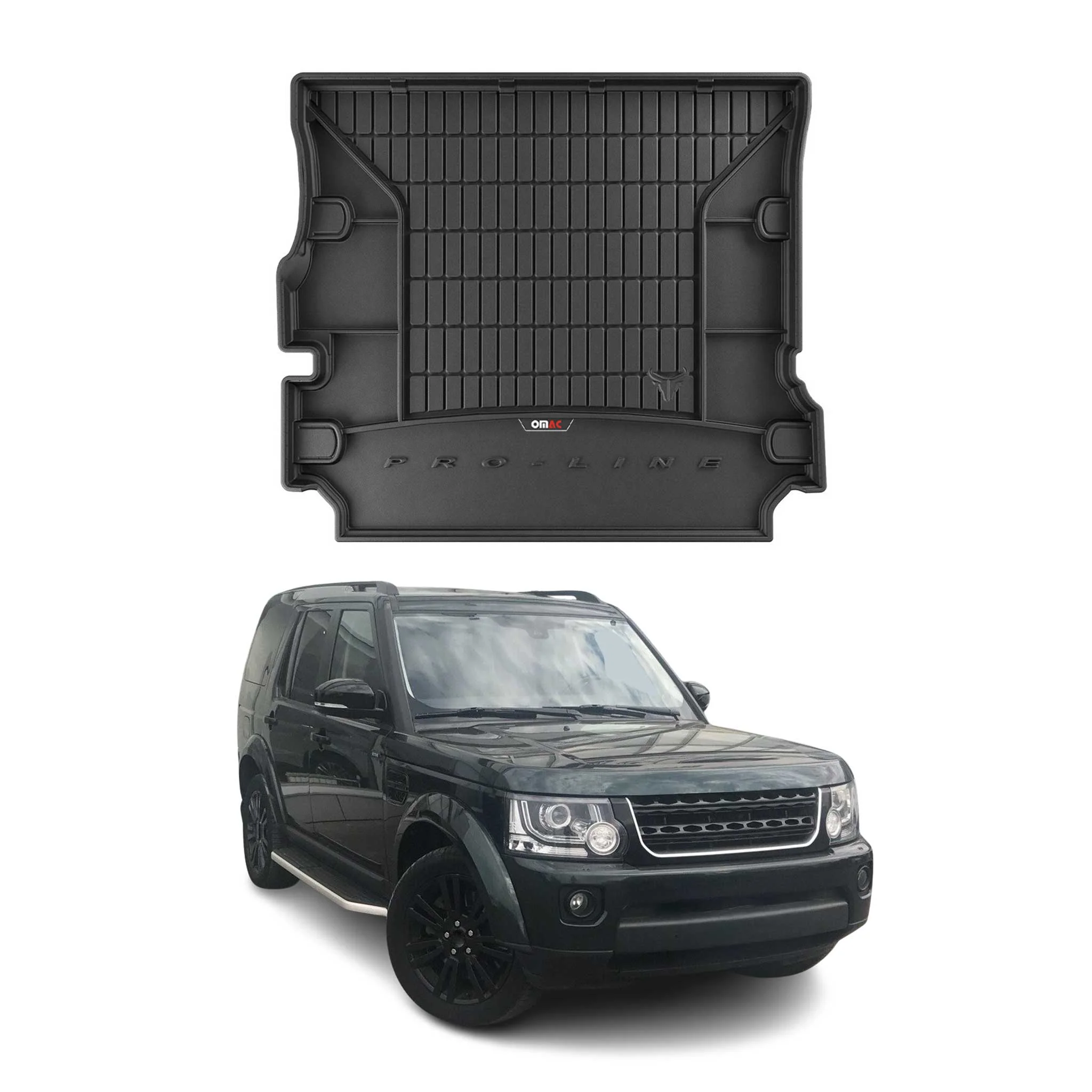 OMAC Gummi Kofferraumwanne für Land Rover Discovery 2009-2017 TPE Laderaumwanne