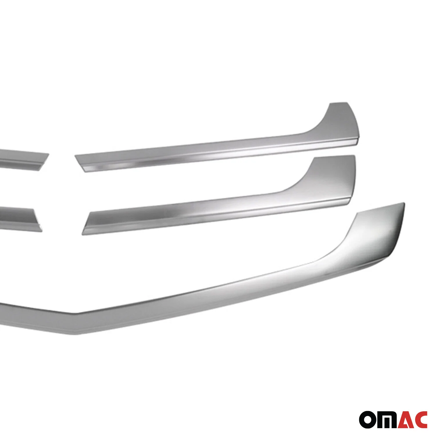 Kühlergrill Grillleisten für Mercedes Sprinter W906 2013-2018 Gebürstet Chrom 5x - Image 6