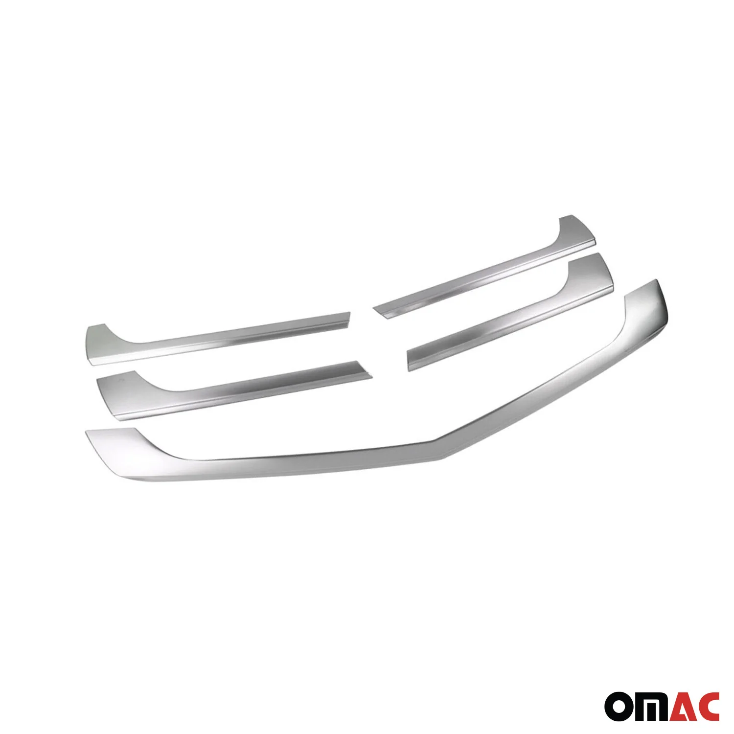 Kühlergrill Grillleisten für Mercedes Sprinter W906 2013-2018 Gebürstet Chrom 5x - Image 8