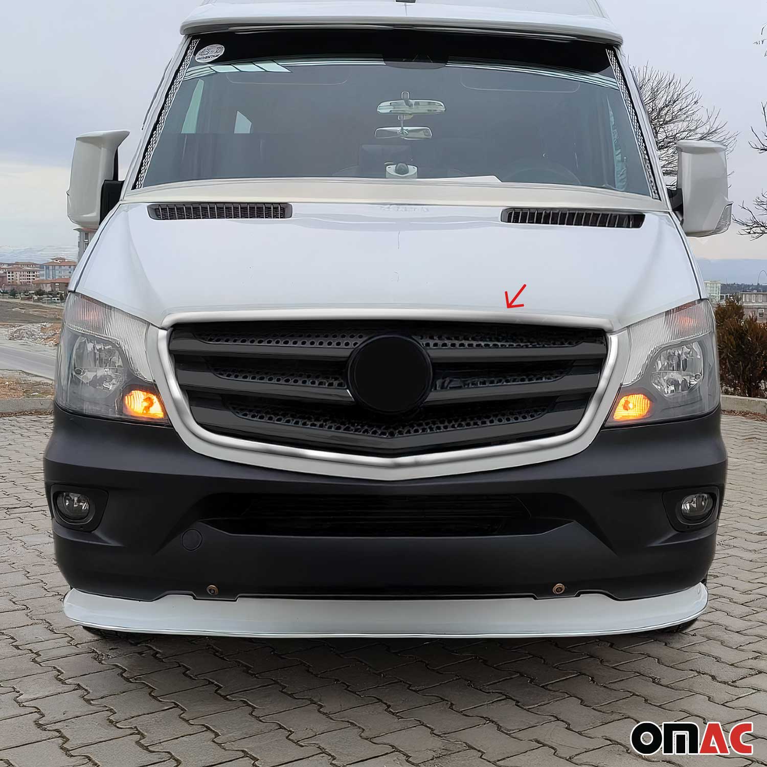 Kühlergrill Leiste Grillleisten für Mercedes Sprinter 2013-18 Edelstahl Chrom 2x - Image 2