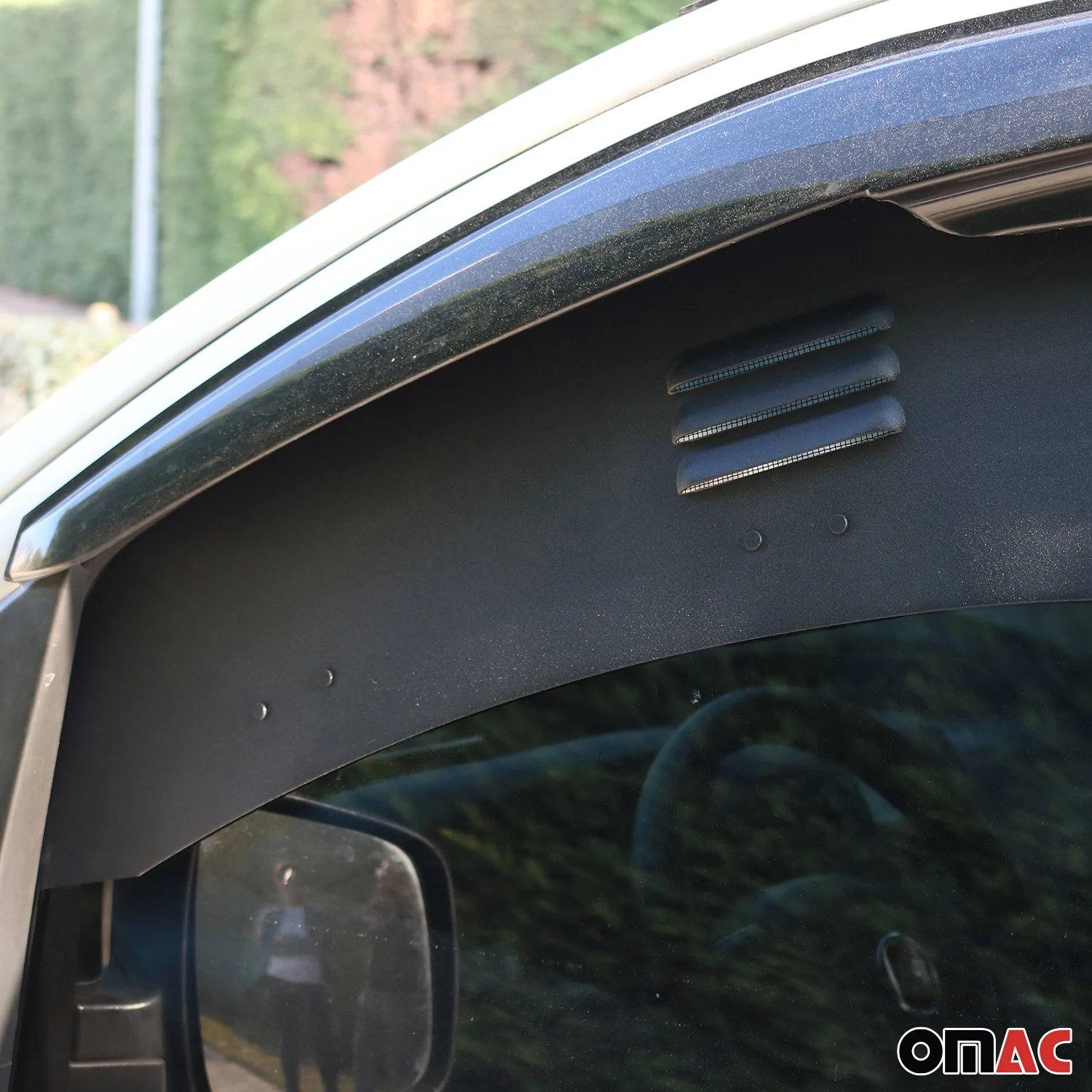 Lüftungsgitter Be & Entlüftung für Citroen Nemo 2008-2016 Aluminium Schwarz 2tlg - Image 3