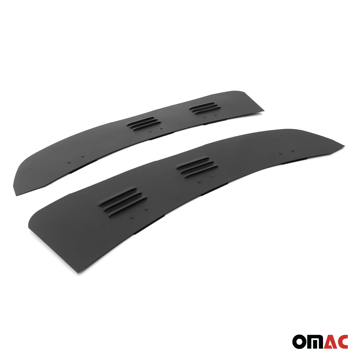 Lüftungsgitter Be & Entlüftung für Citroen Nemo 2008-2016 Aluminium Schwarz 2tlg - Image 7