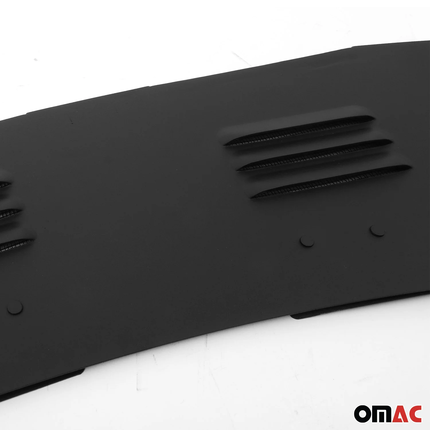 Lüftungsgitter Be & Entlüftung für Citroen Nemo 2008-2016 Aluminium Schwarz 2tlg - Image 8