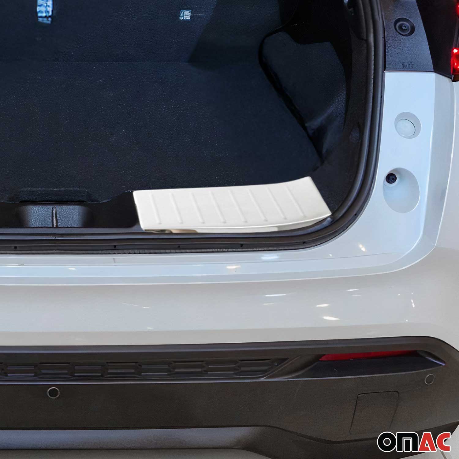Innen Ladekantenschutz Stoßstange für Nissan Juke 2019-2026 Edelstahl 2tlg - Image 3