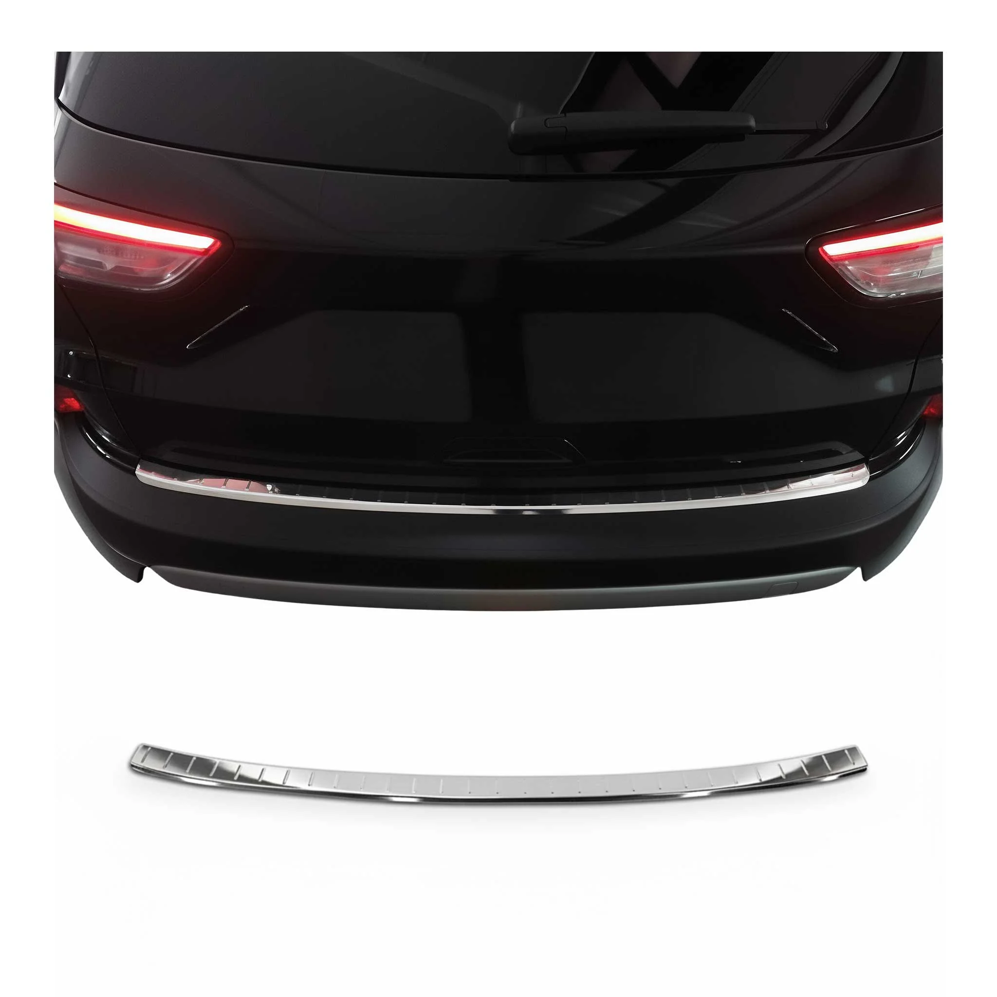 Ladekantenschutz Stoßstangenschutz für Ford Kuga III 2019-2026 Edelstahl Chrom